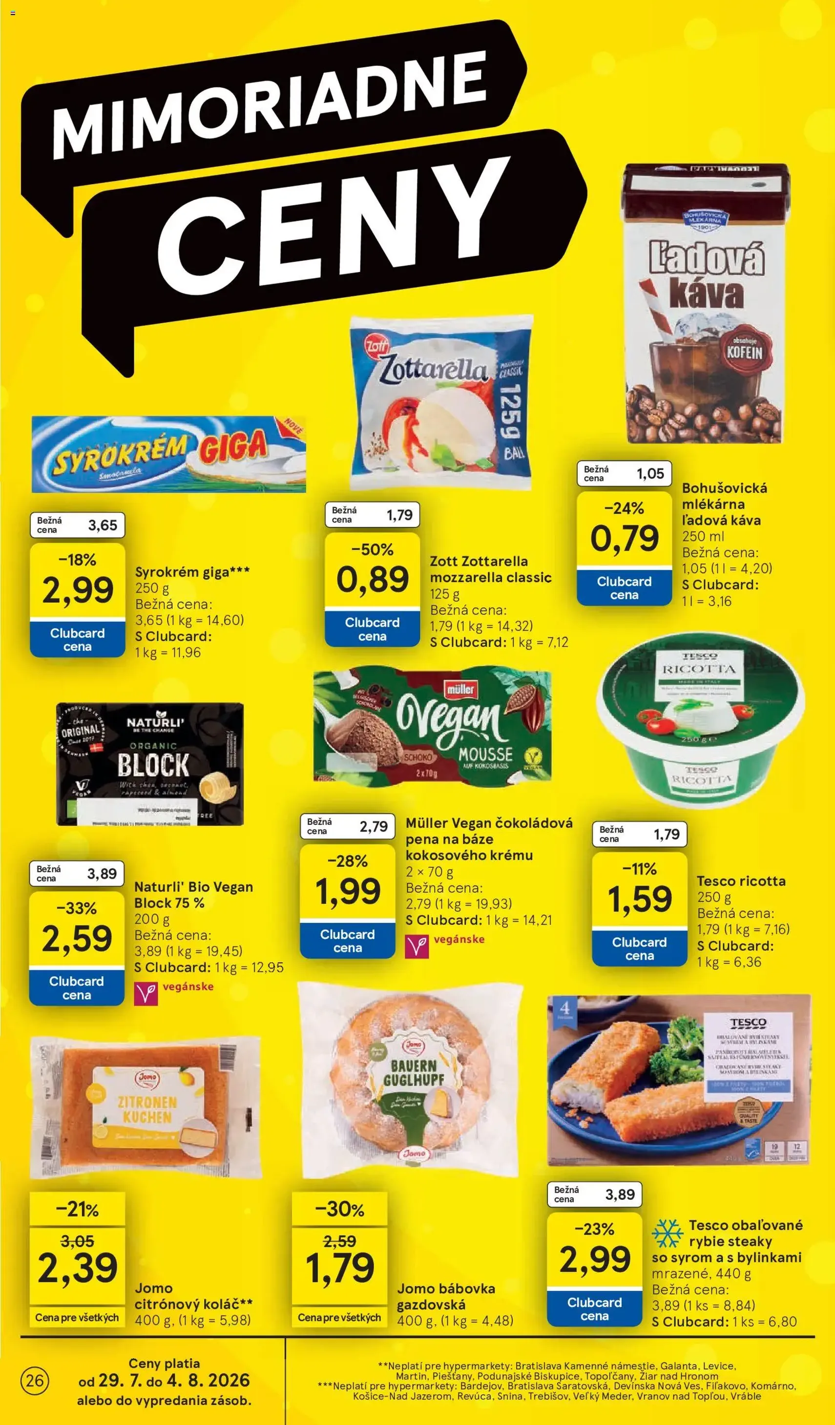 Tesco Hypermarket - leták - platný leták od 29.07.2026 strana 26 z 53