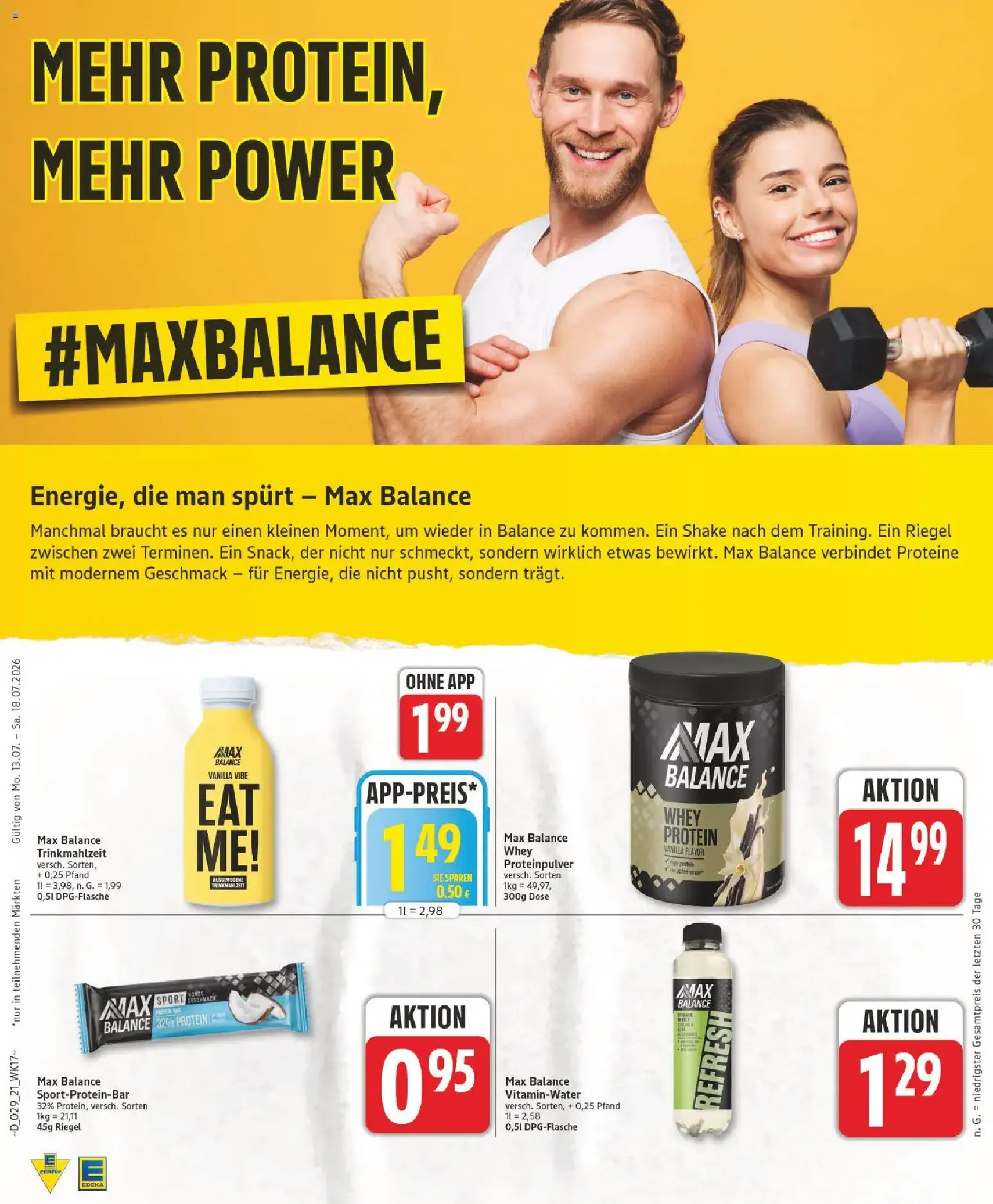 Edeka Prospekt - Gültiger Prospekt ab 13.07.2026, Seite 21 von insgesamt 29