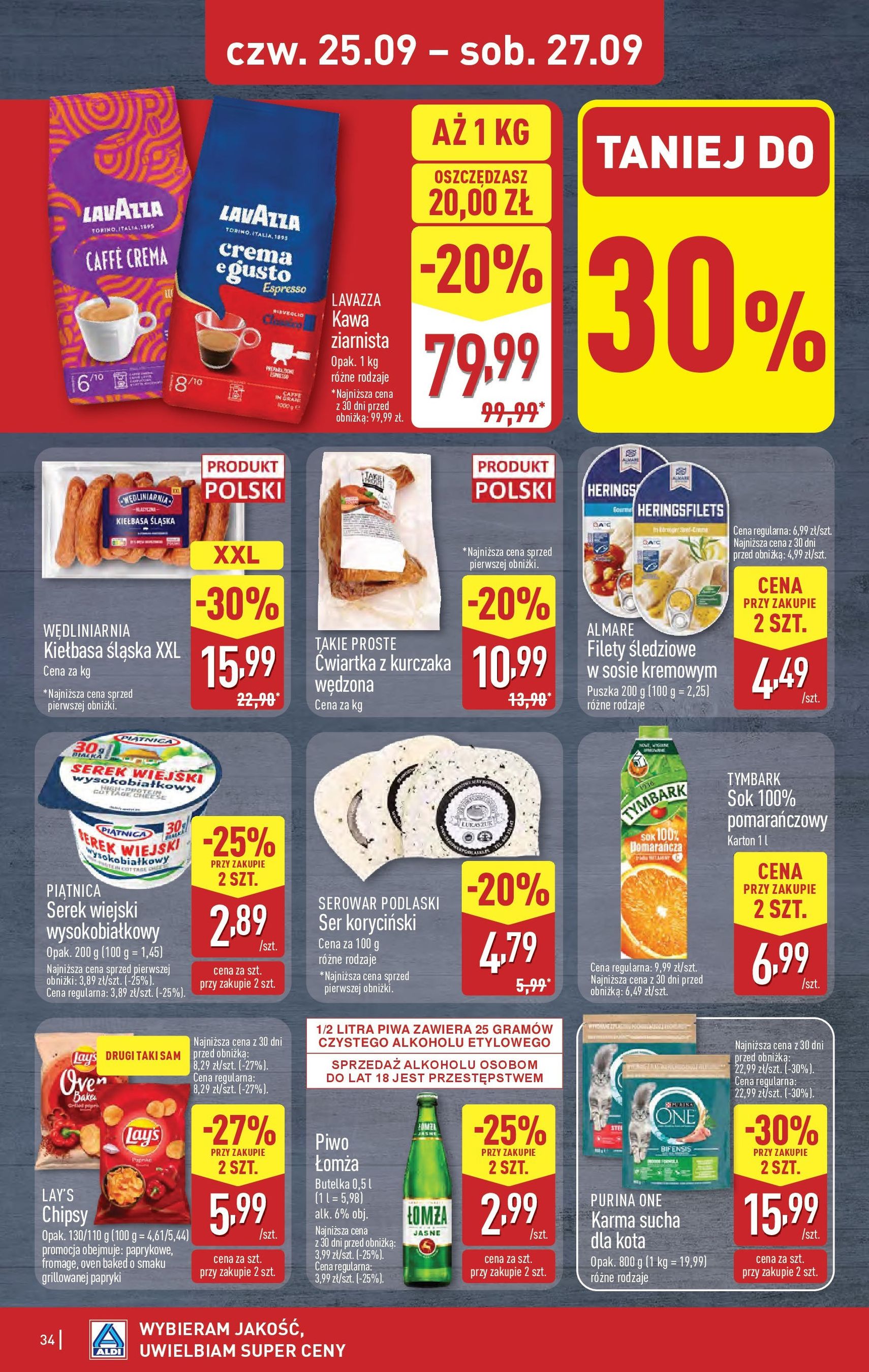 Aldi Gazetka - ważny gazetka od 22.09.2025 strona 34 z 41 Aldi Gazetka - ważny gazetka od 22.09.2025 strona 34 z 41
