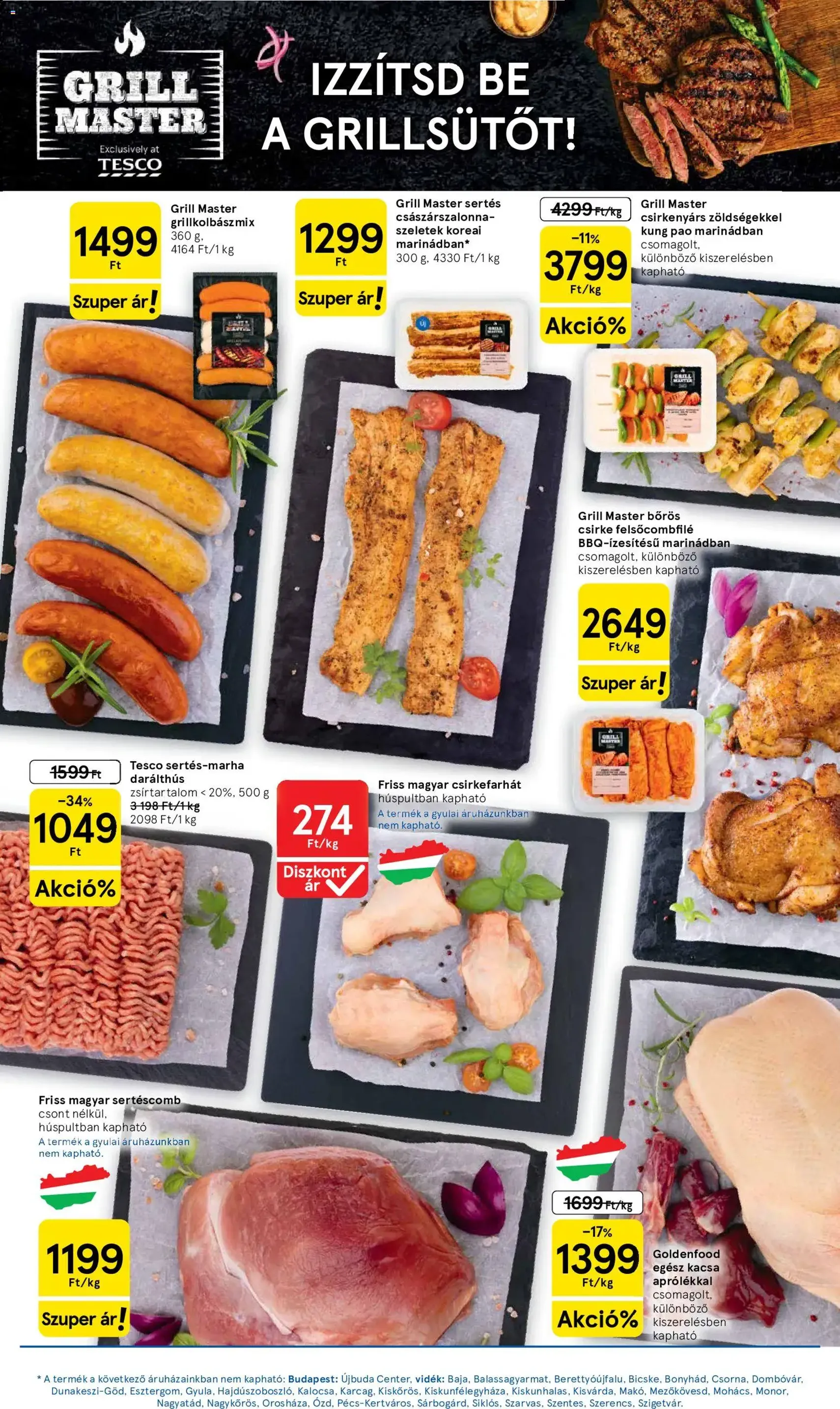 Tesco aktuális akciós újság - 2026.07.16. érvényes szórólap 3 oldal 30 oldalból