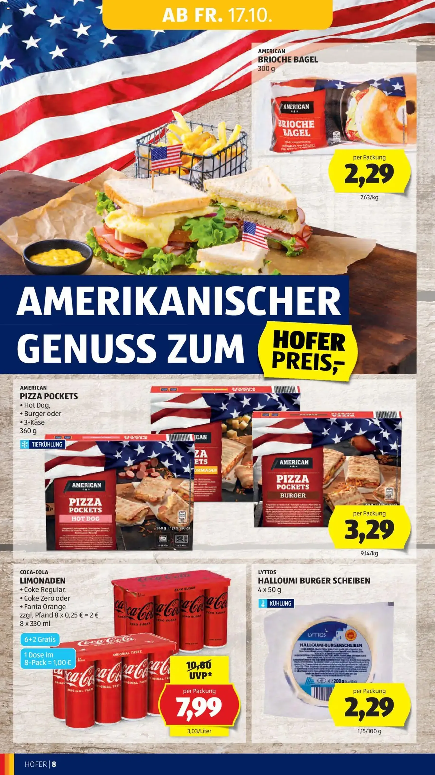 Hofer Flugblatt - Gültiger Prospekt ab 17.10.2025, Seite 10 von insgesamt 45 Hofer Flugblatt - Gültiger Prospekt ab 17.10.2025, Seite 10 von insgesamt 45