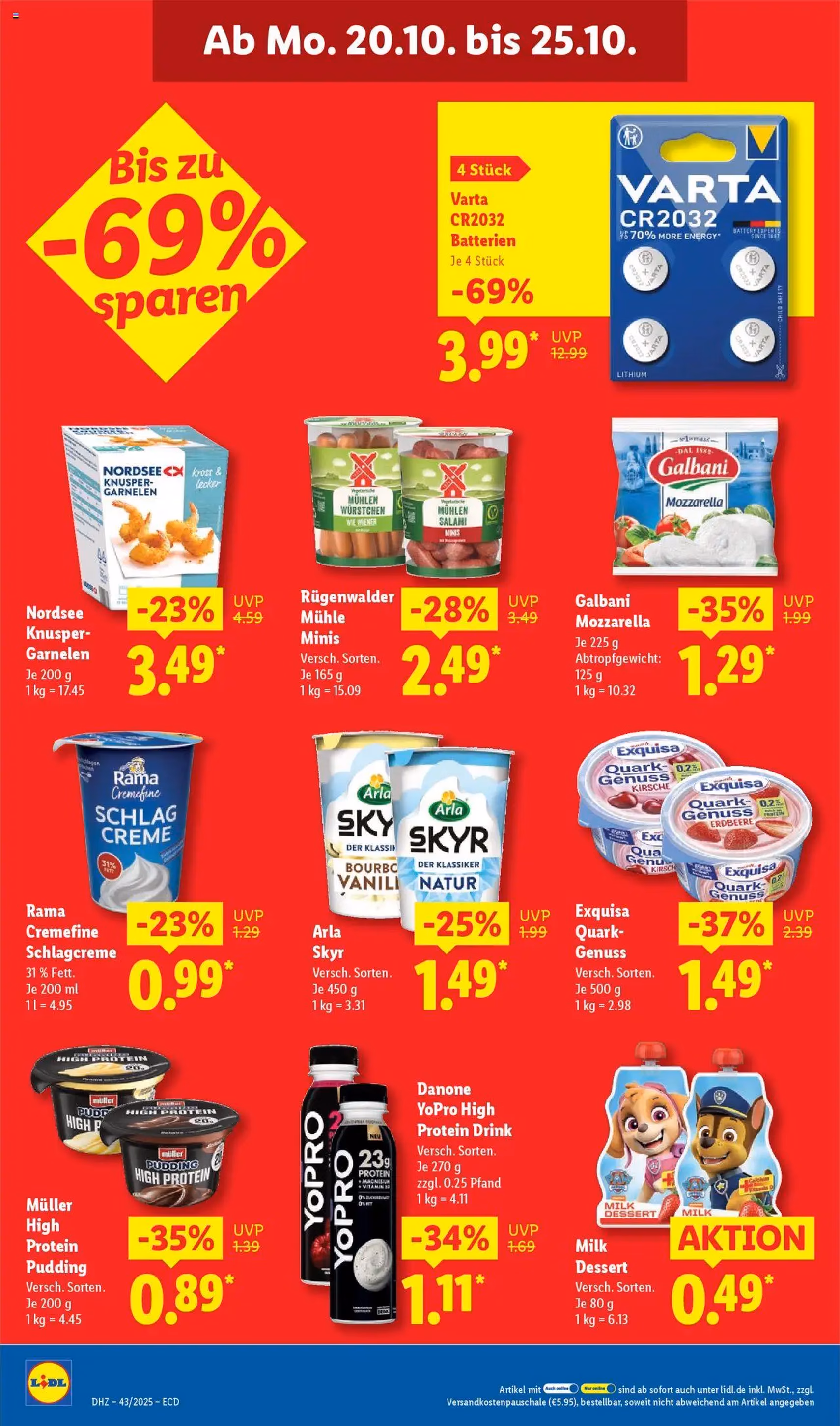 Lidl - Prospekt - Gültiger Prospekt ab 20.10.2025, Seite 16 von insgesamt 69 Lidl - Prospekt - Gültiger Prospekt ab 20.10.2025, Seite 16 von insgesamt 69