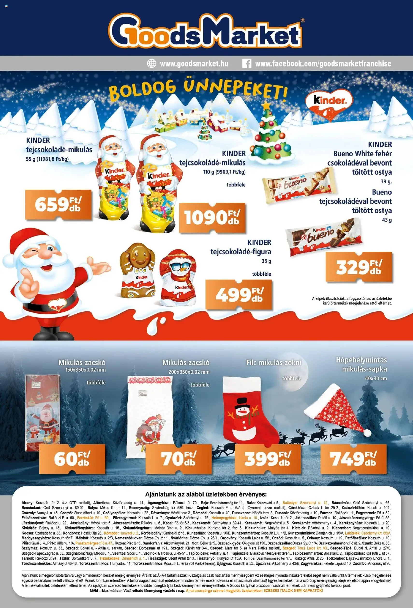 Goods Market Akciós újság - 2025.11.06. érvényes szórólap 10 oldal 10 oldalból