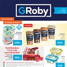 G'Roby akciós újság - szórólap előnézete érvényes 2026.07.23. -tól