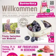 Sutterlüty Flugblatt - Prospekt Vorschau gültig ab 20.08.2026