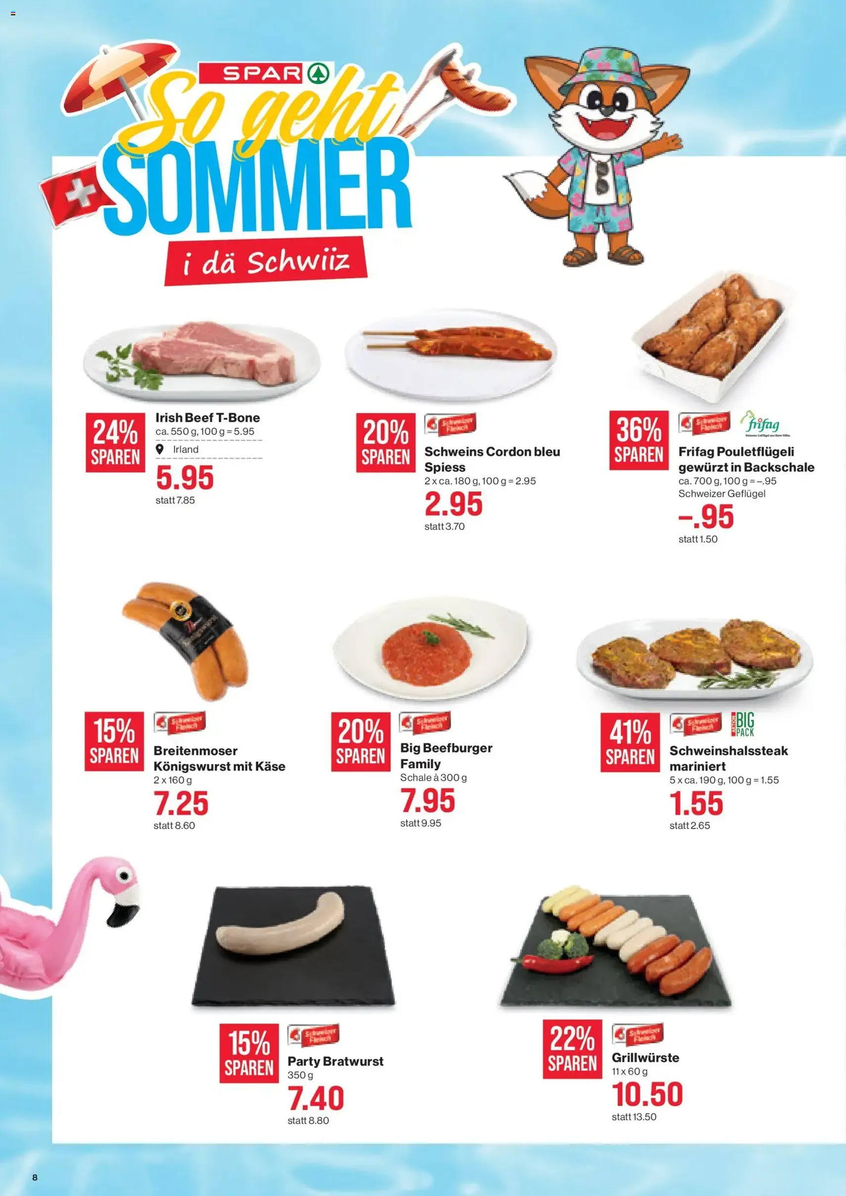 SPAR aktionen - Gültiger Prospekt ab 18.06.2026, Seite 8 von insgesamt 20
