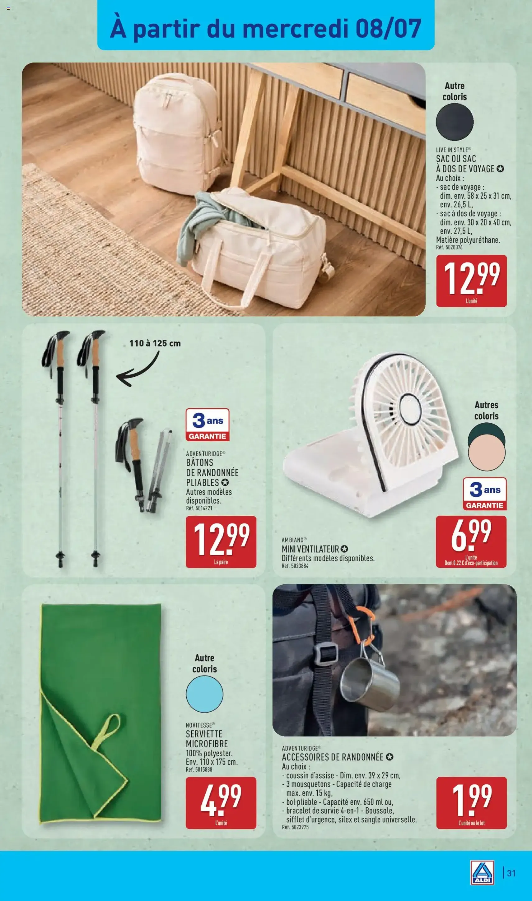 Aldi catalogue - brochure valable à partir du 07/07/2026, page 33 sur 42