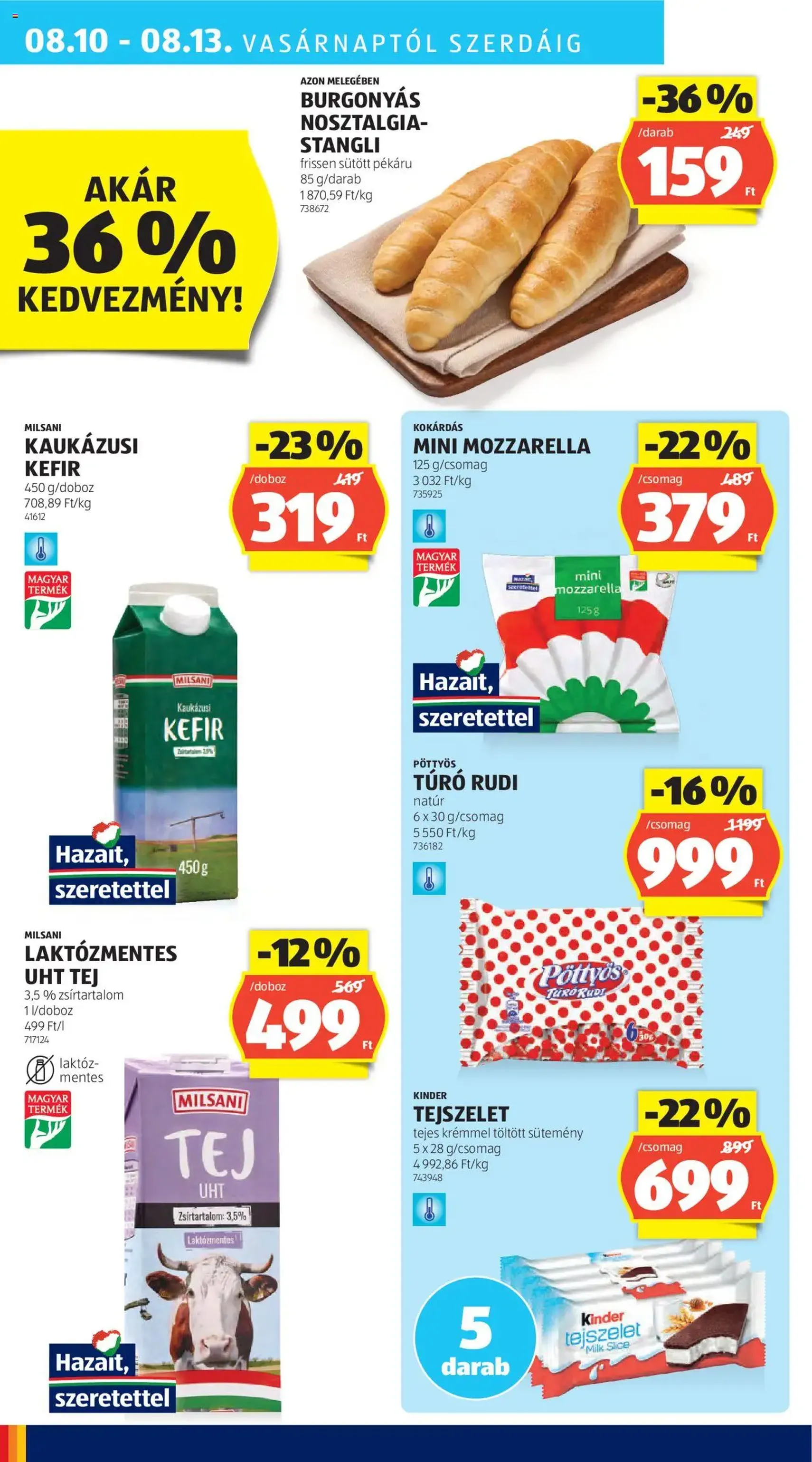 Aldi Akciós újság - 2025.08.07. érvényes szórólap 30 oldal 52 oldalból Aldi Akciós újság - 2025.08.07. érvényes szórólap 30 oldal 52 oldalból