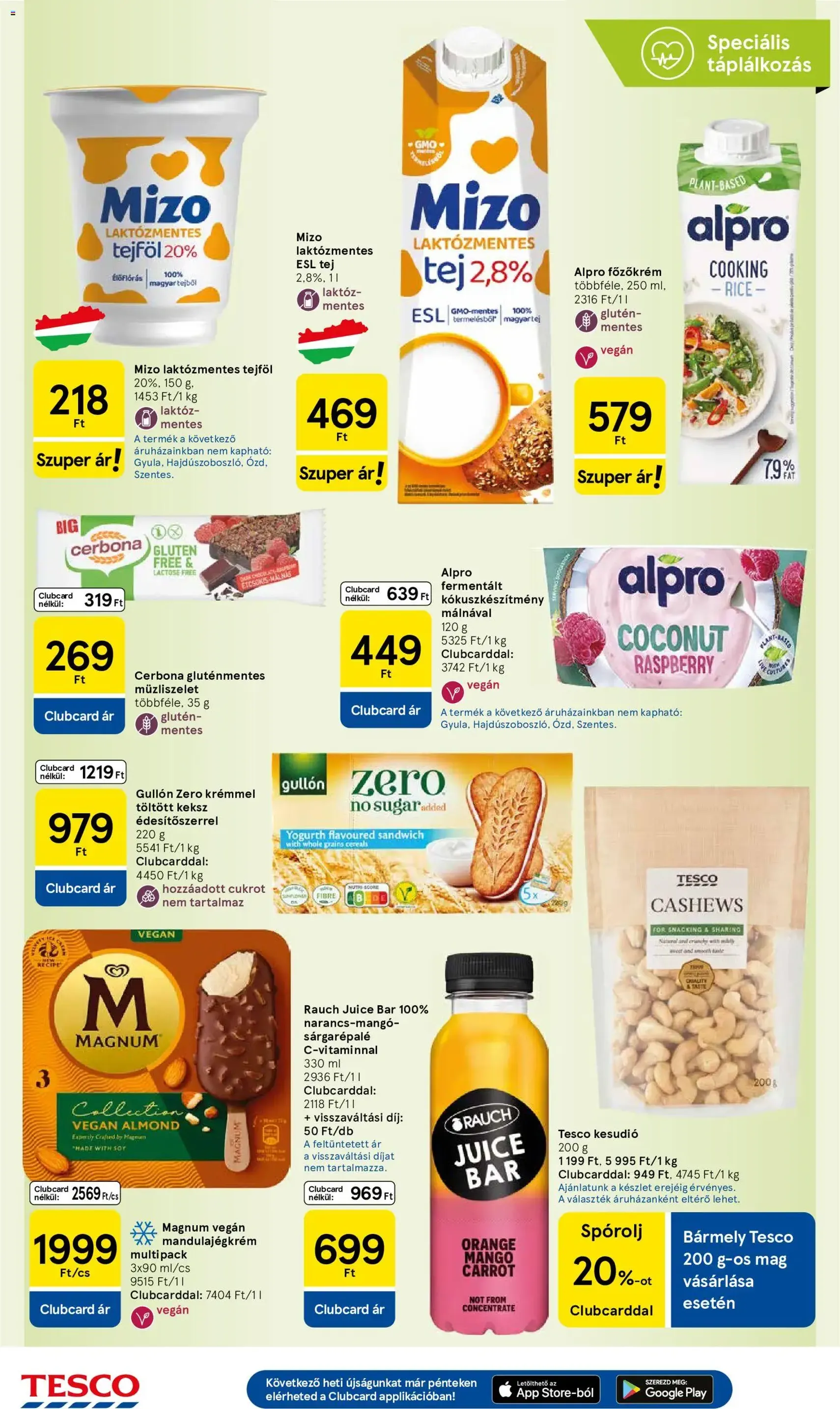 Tesco aktuális akciós újság - 2026.05.28. érvényes szórólap 20 oldal 32 oldalból