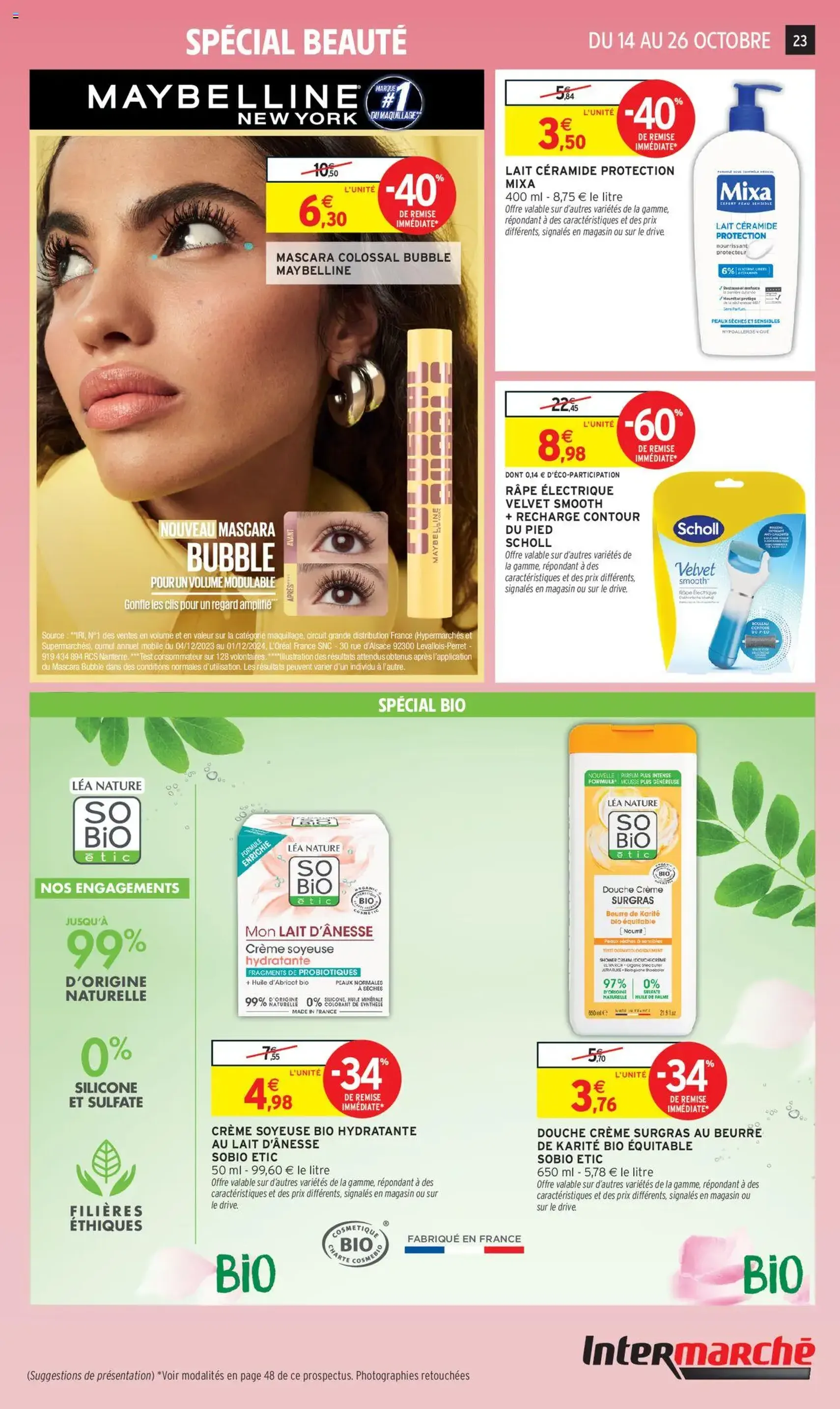 Intermarché catalogue semaine 42 - brochure valable à partir du 14/10/2025, page 23 sur 52