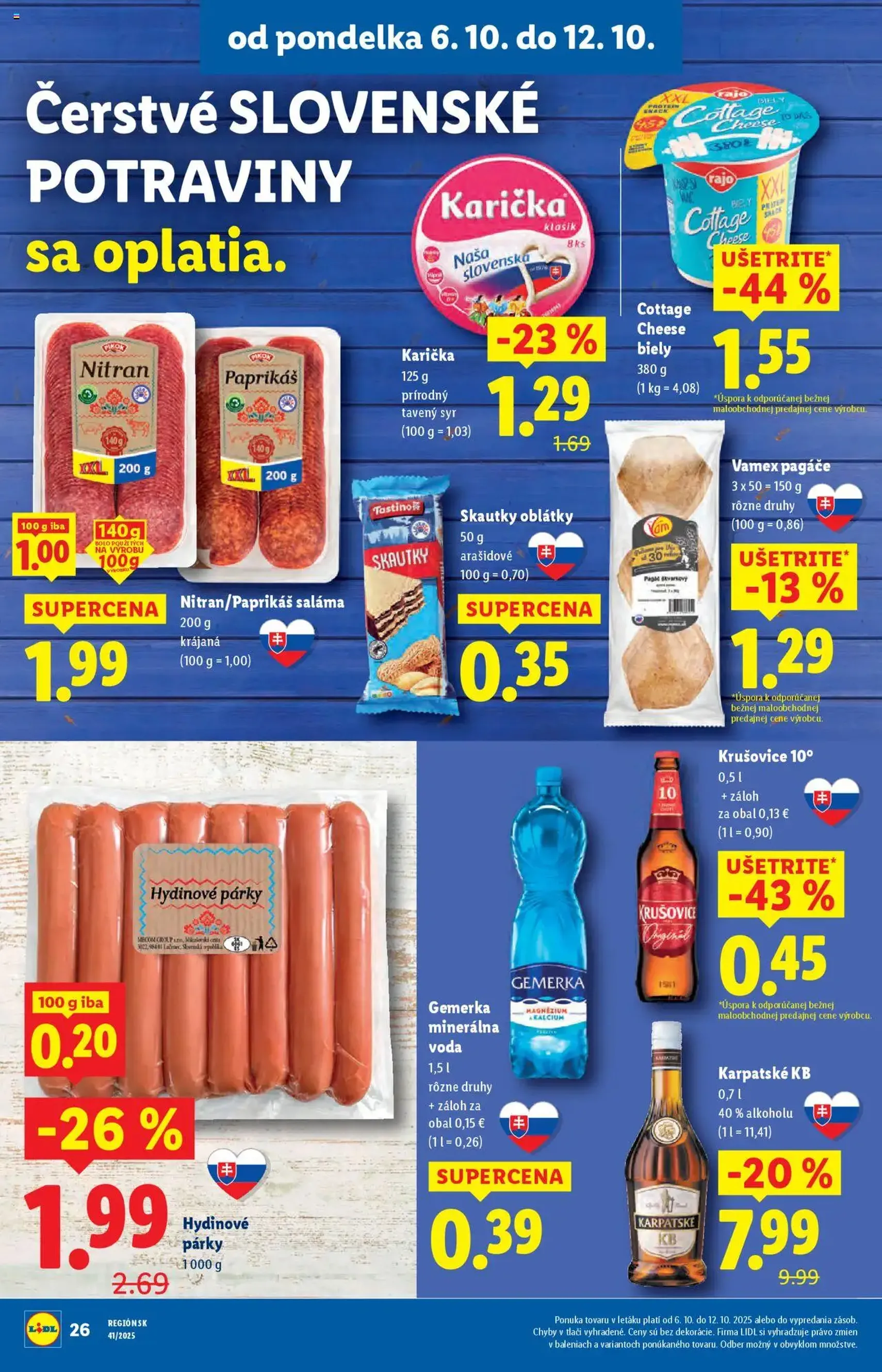 Lidl leták - platný leták od 06.10.2025 strana 34 z 108