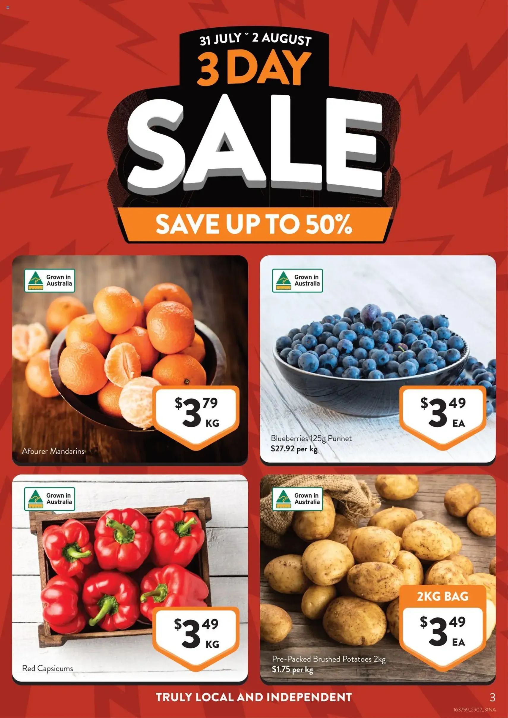 Foodworks catalogue - valid flyer from 29/07/2026, page 3 of 31