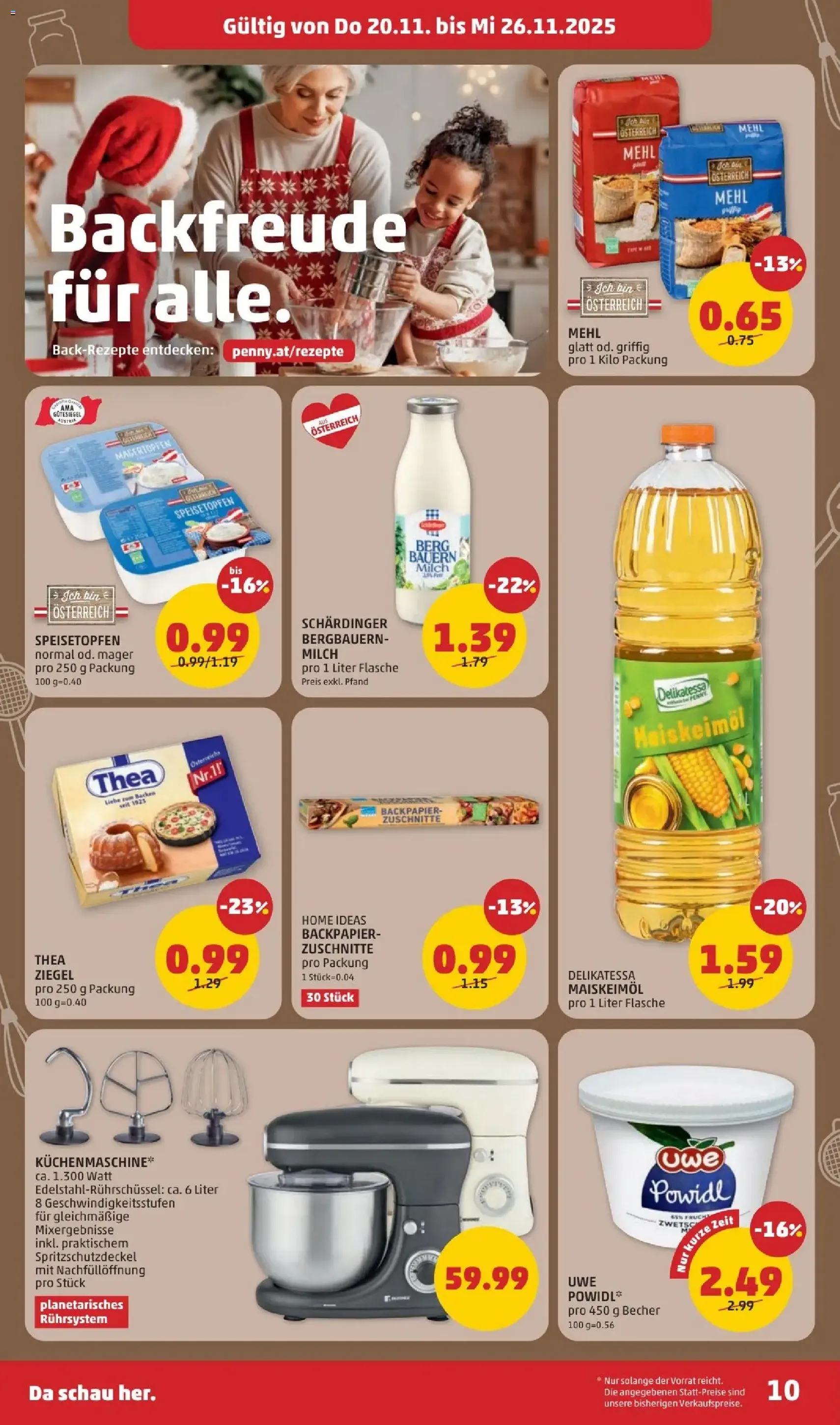Penny Markt Flugblatt - Gültiger Prospekt ab 20.11.2025, Seite 10 von insgesamt 32