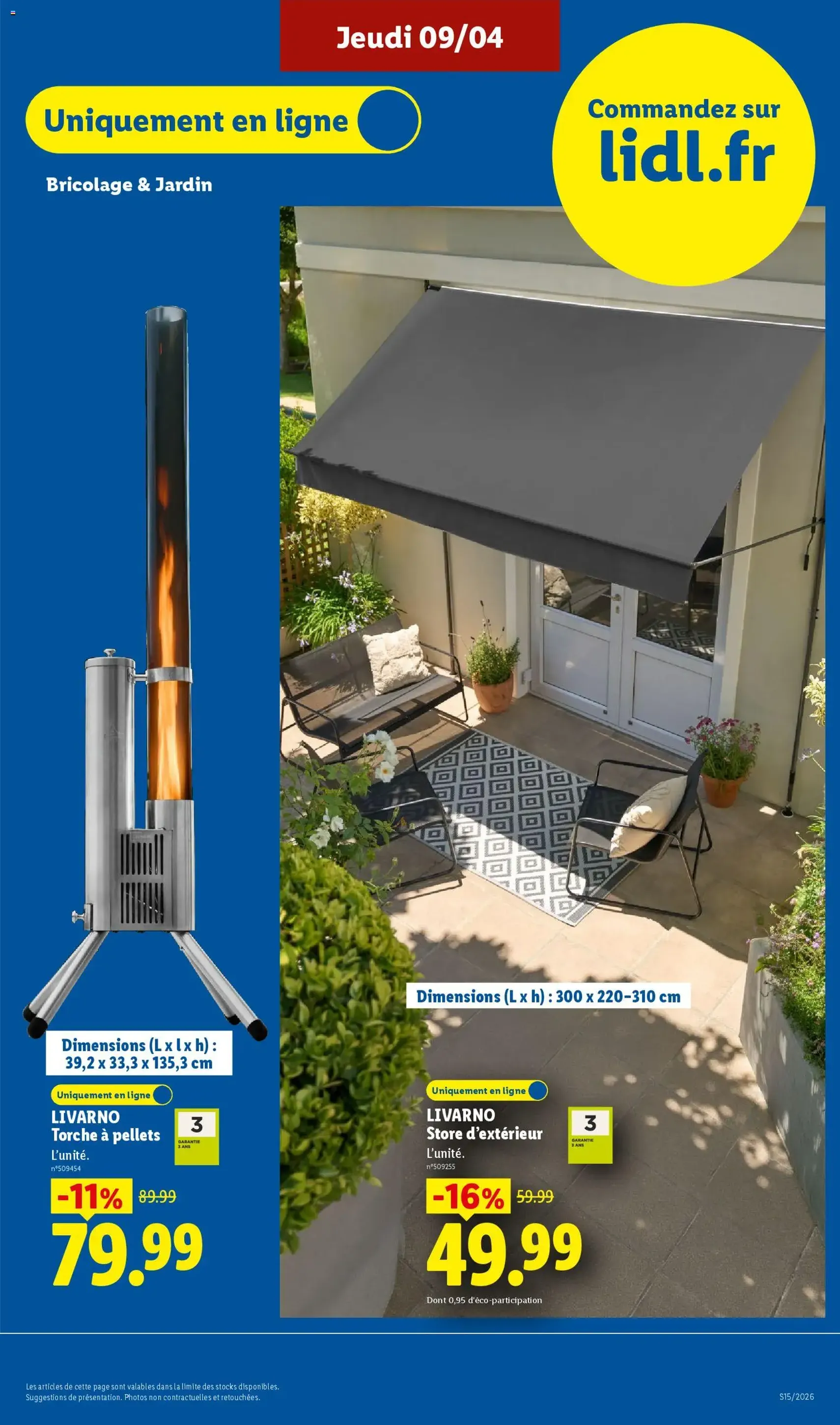 LIDL catalogue semaine 15 - brochure valable à partir du 09/04/2026, page 49 sur 75