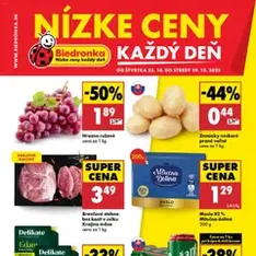 Biedronka leták - náhľad letáku platný od 23.10.2025