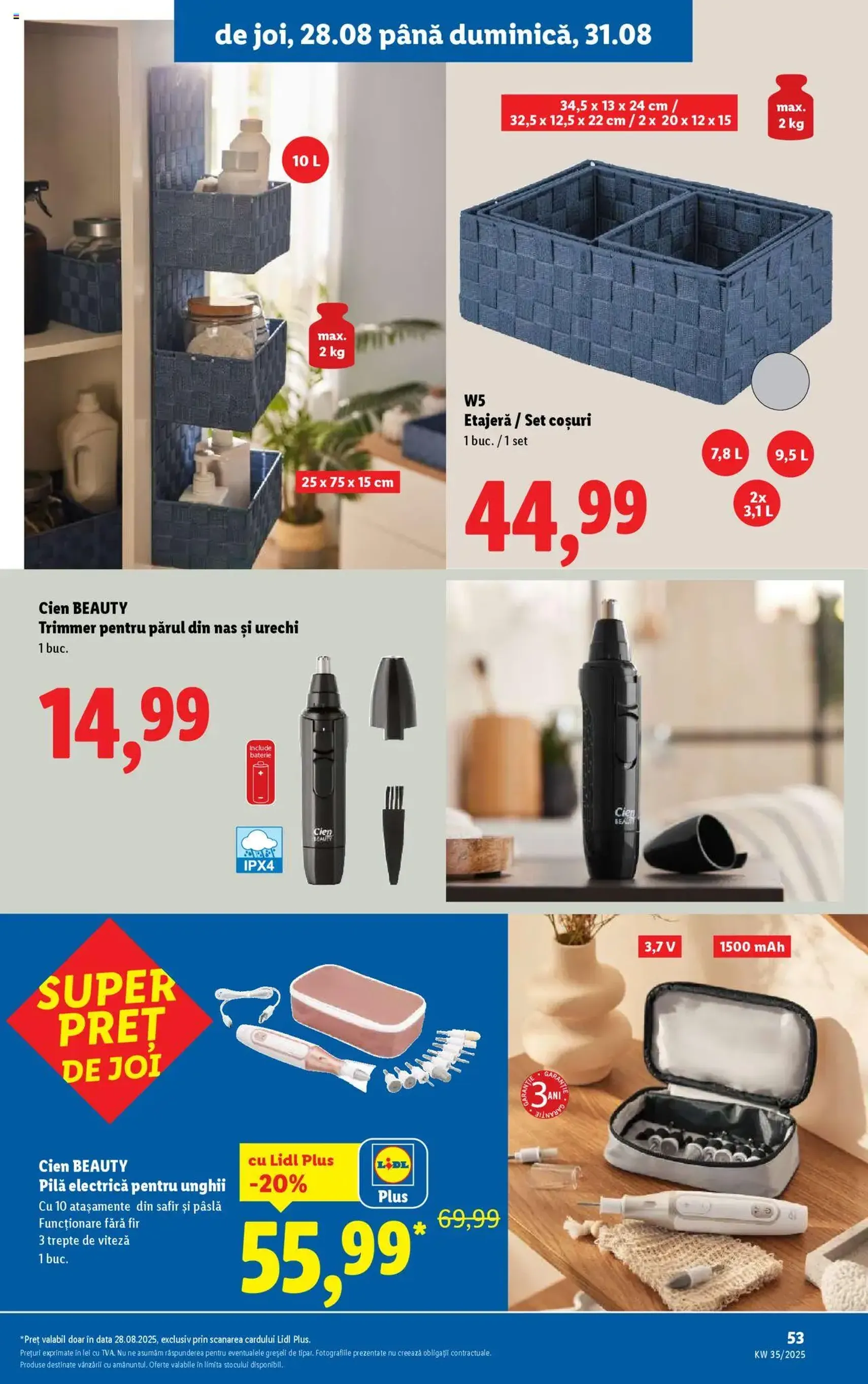 Catalog Lidl - cataloage valabile începând cu 25.08.2025 pagina 67 din 74 Catalog Lidl - cataloage valabile începând cu 25.08.2025 pagina 67 din 74