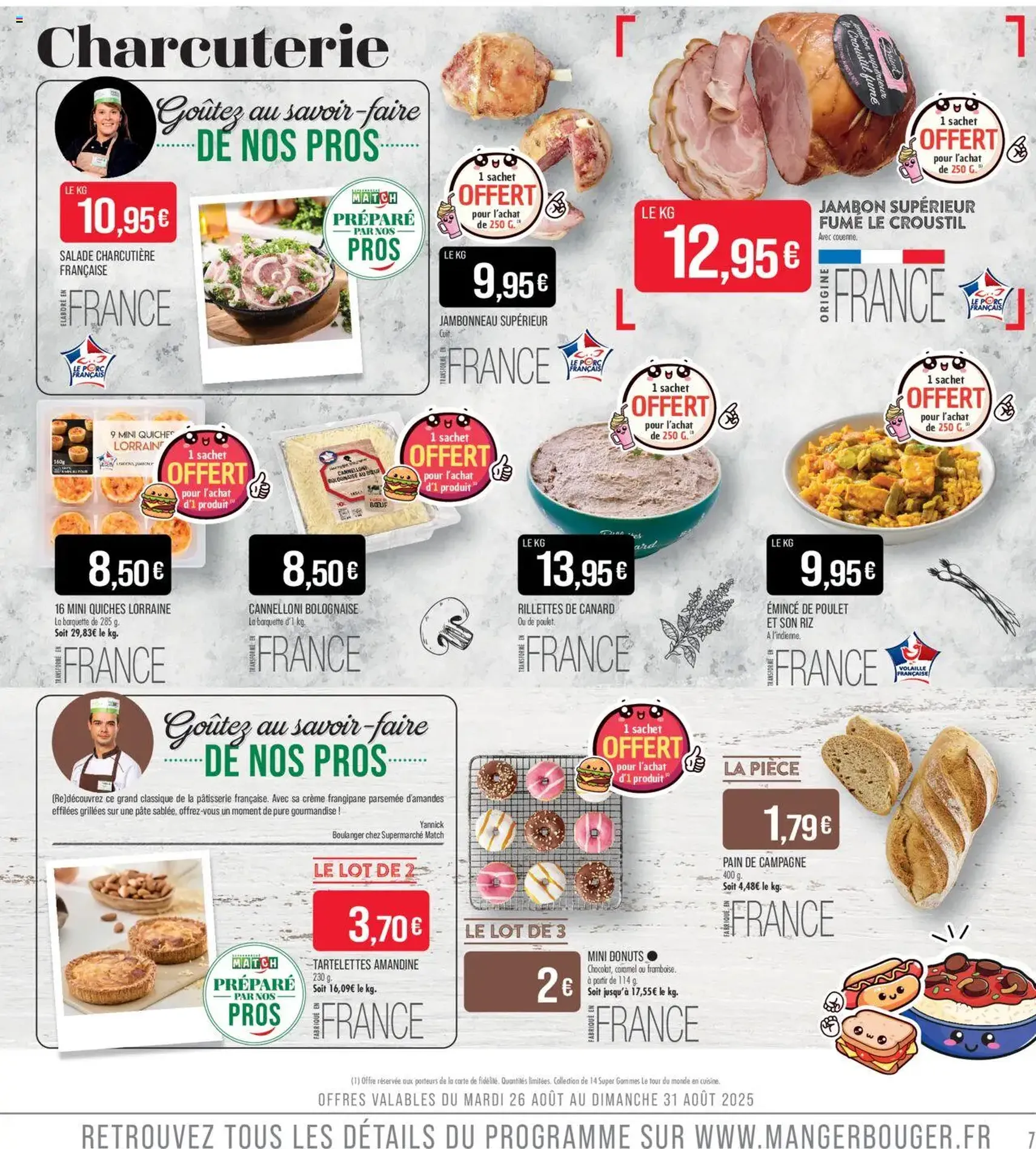 Match Supermarché catalogue - brochure valable à partir du 26/08/2025, page 7 sur 26 Match Supermarché catalogue - brochure valable à partir du 26/08/2025, page 7 sur 26