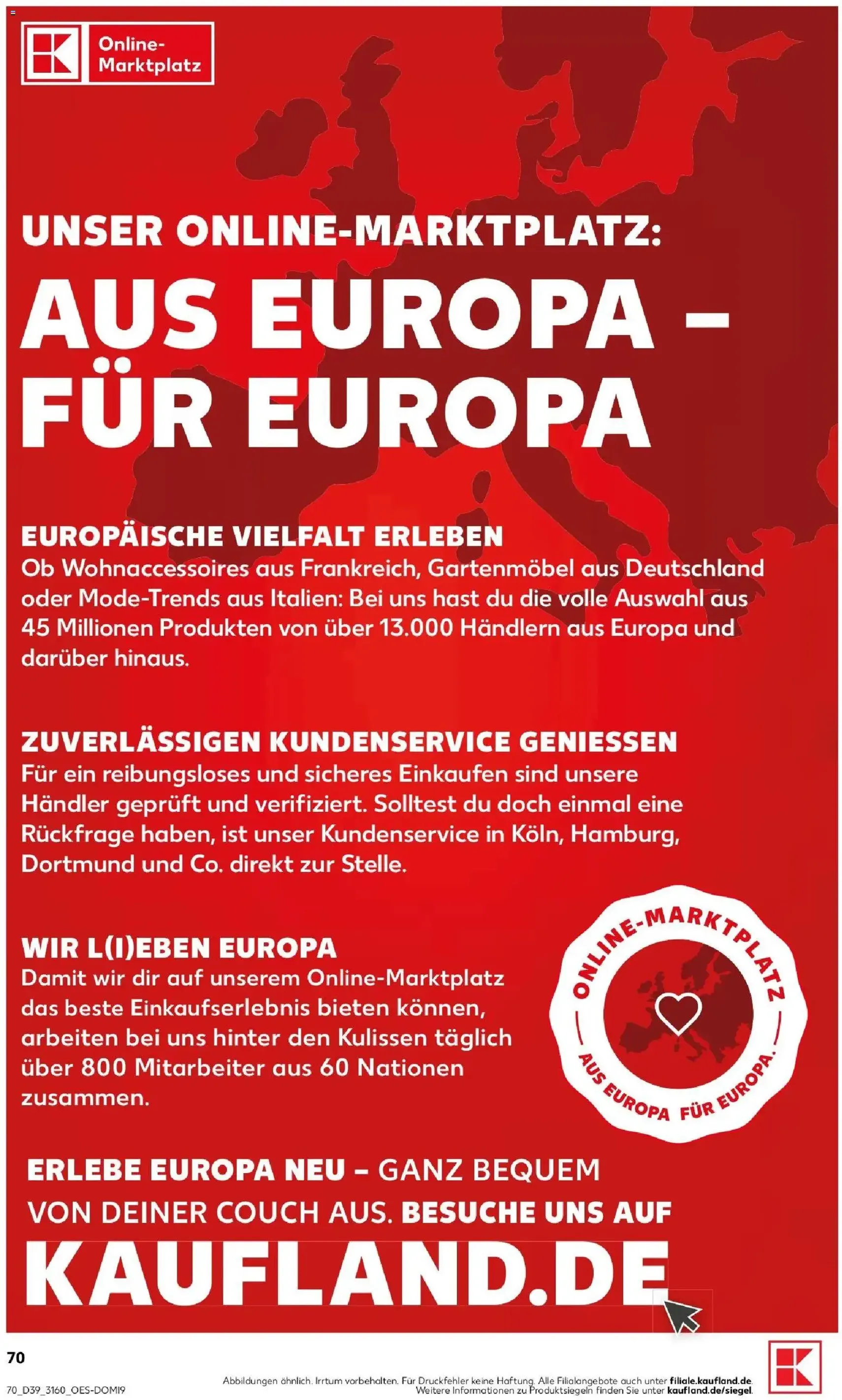 Kaufland Prospekt - Gültiger Prospekt ab 24.09.2026, Seite 70 von insgesamt 72