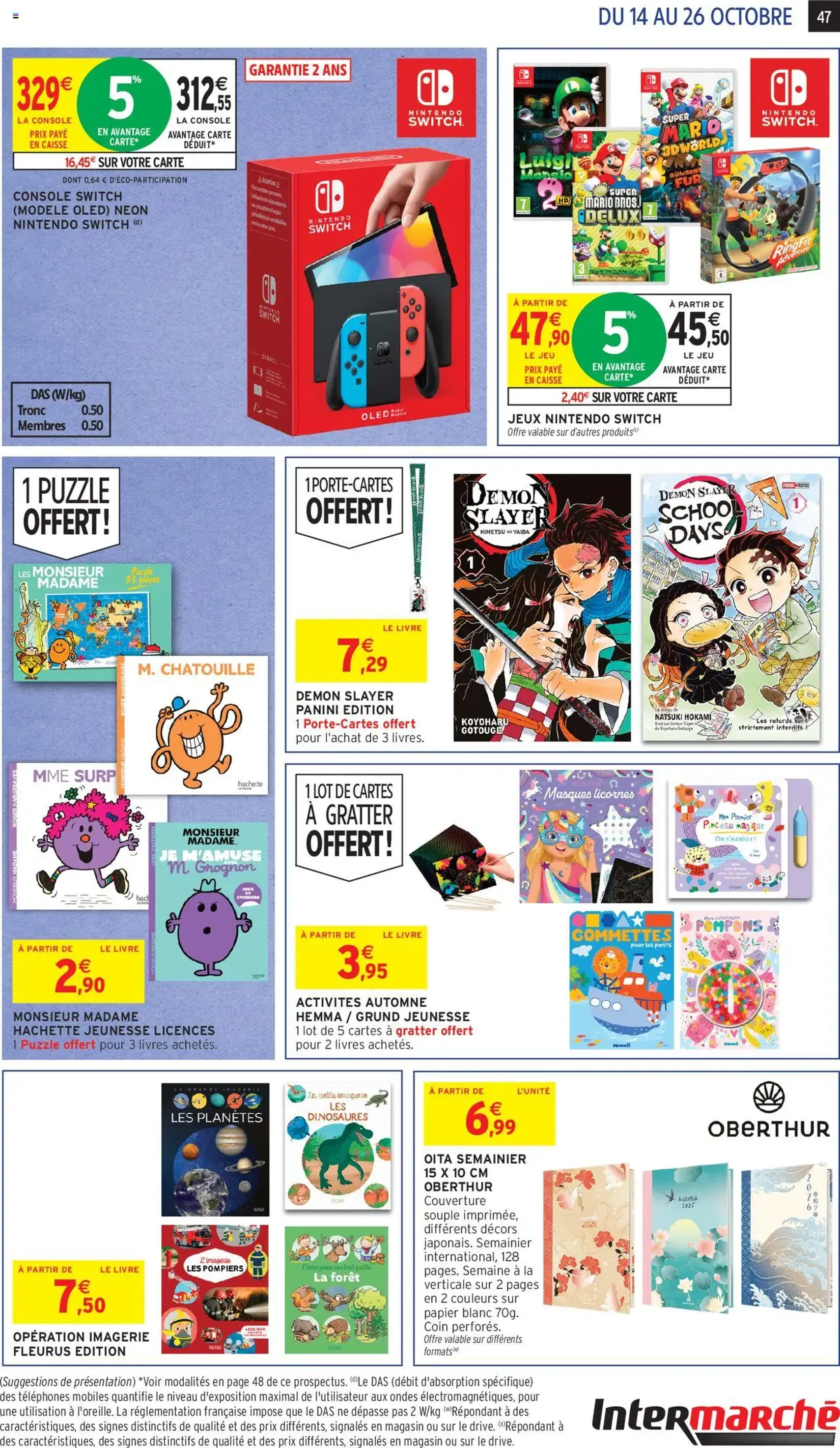 Intermarché catalogue semaine 42 - brochure valable à partir du 14/10/2025, page 47 sur 52