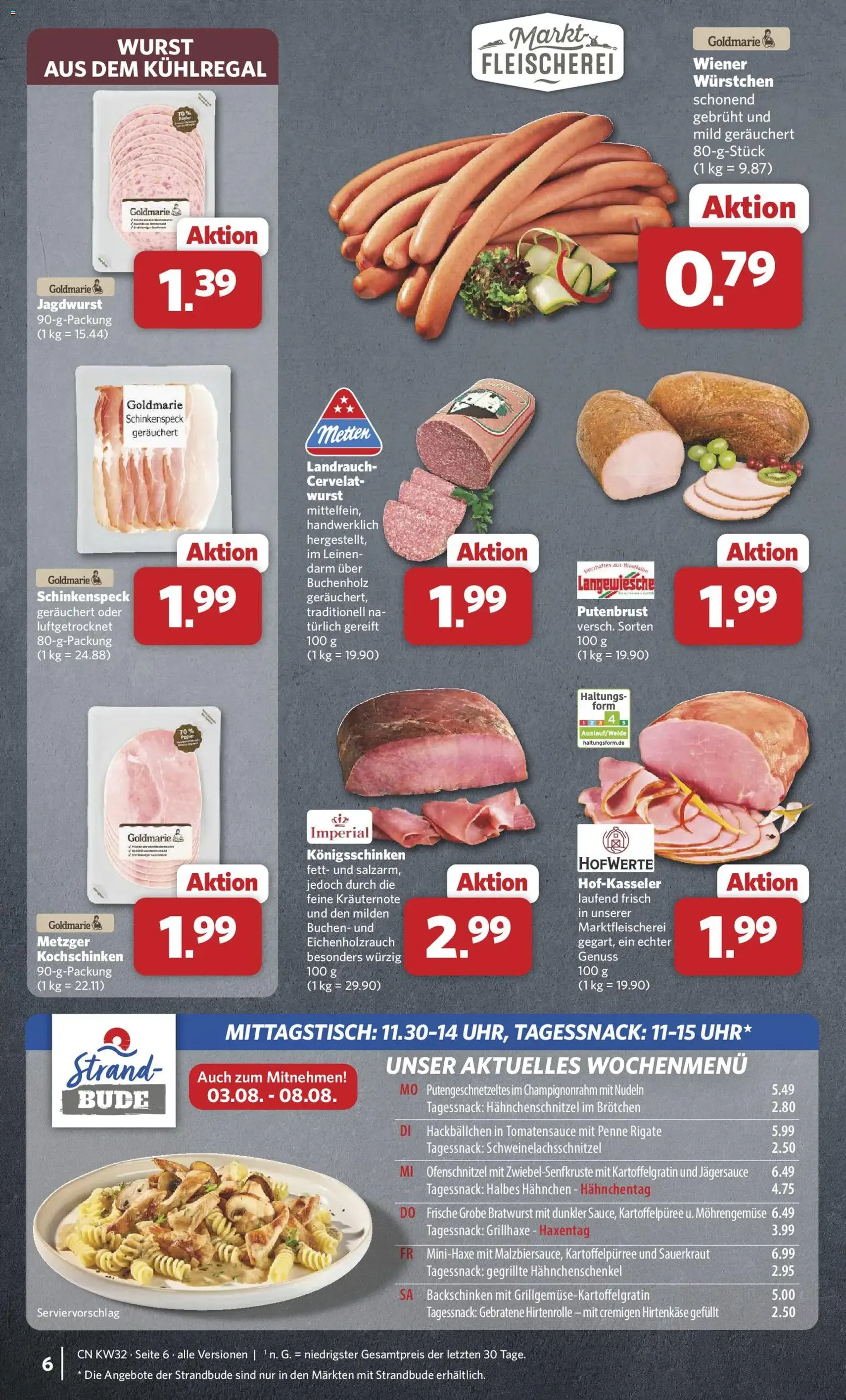 Combi Prospekt - Gültiger Prospekt ab 03.08.2026, Seite 6 von insgesamt 35