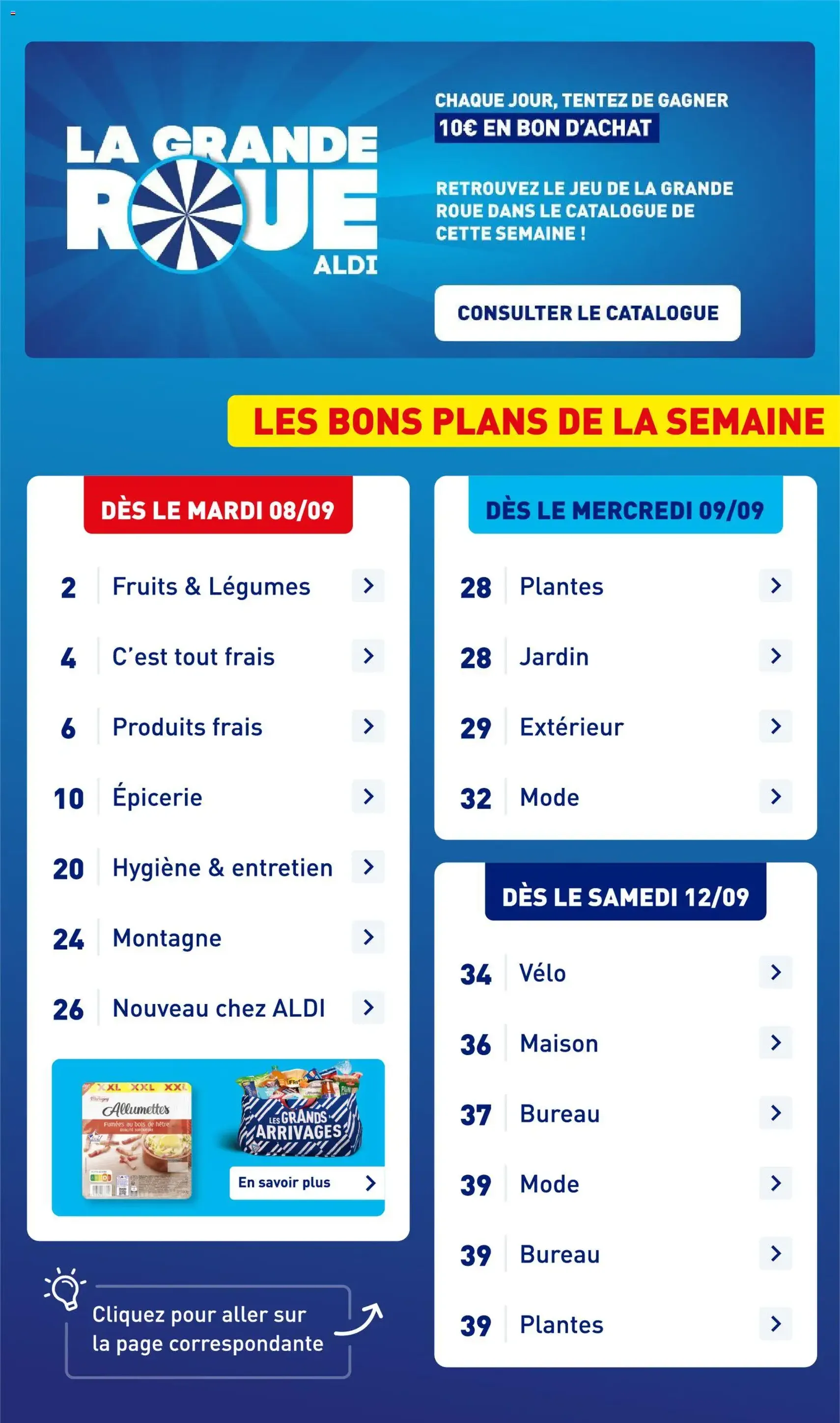 Aldi catalogue - brochure valable à partir du 08/09/2026, page 3 sur 45