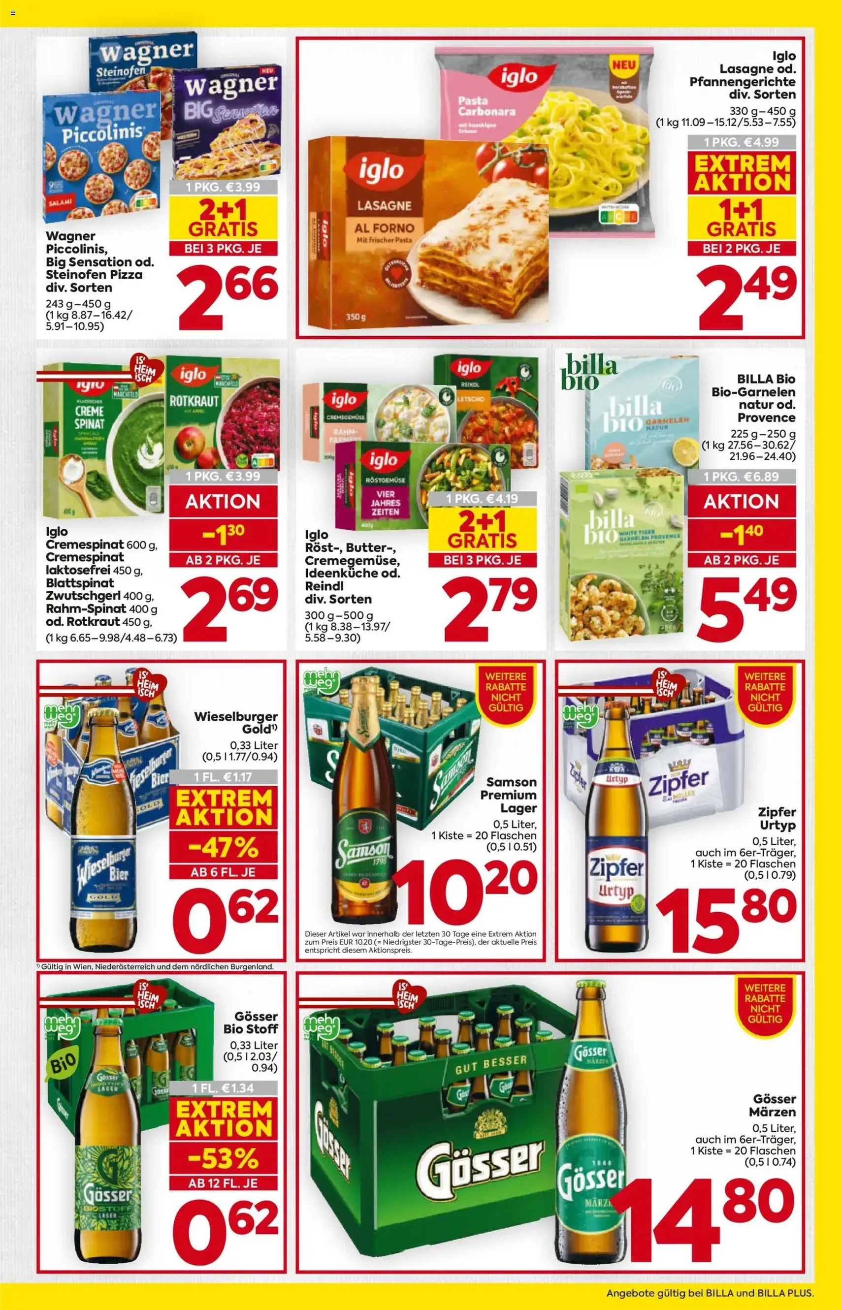 Billa Flugblatt - Gültiger Prospekt ab 29.01.2026, Seite 15 von insgesamt 20