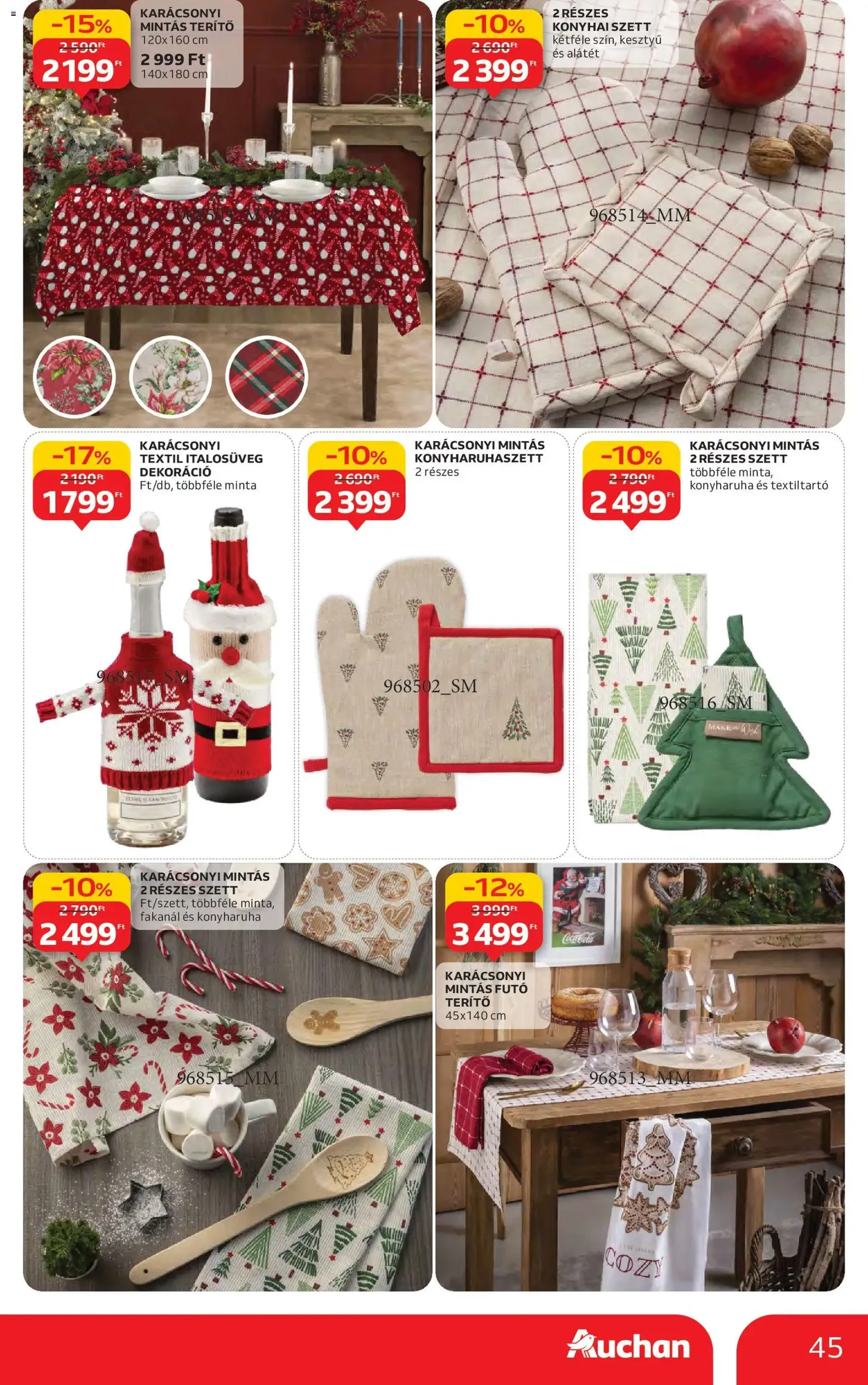 Auchan Akciós újság - 2025.11.06. érvényes szórólap 45 oldal 58 oldalból