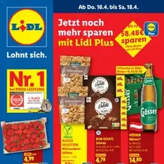 Lidl - Flugblatt - Prospekt Vorschau gültig ab 16.04.2026