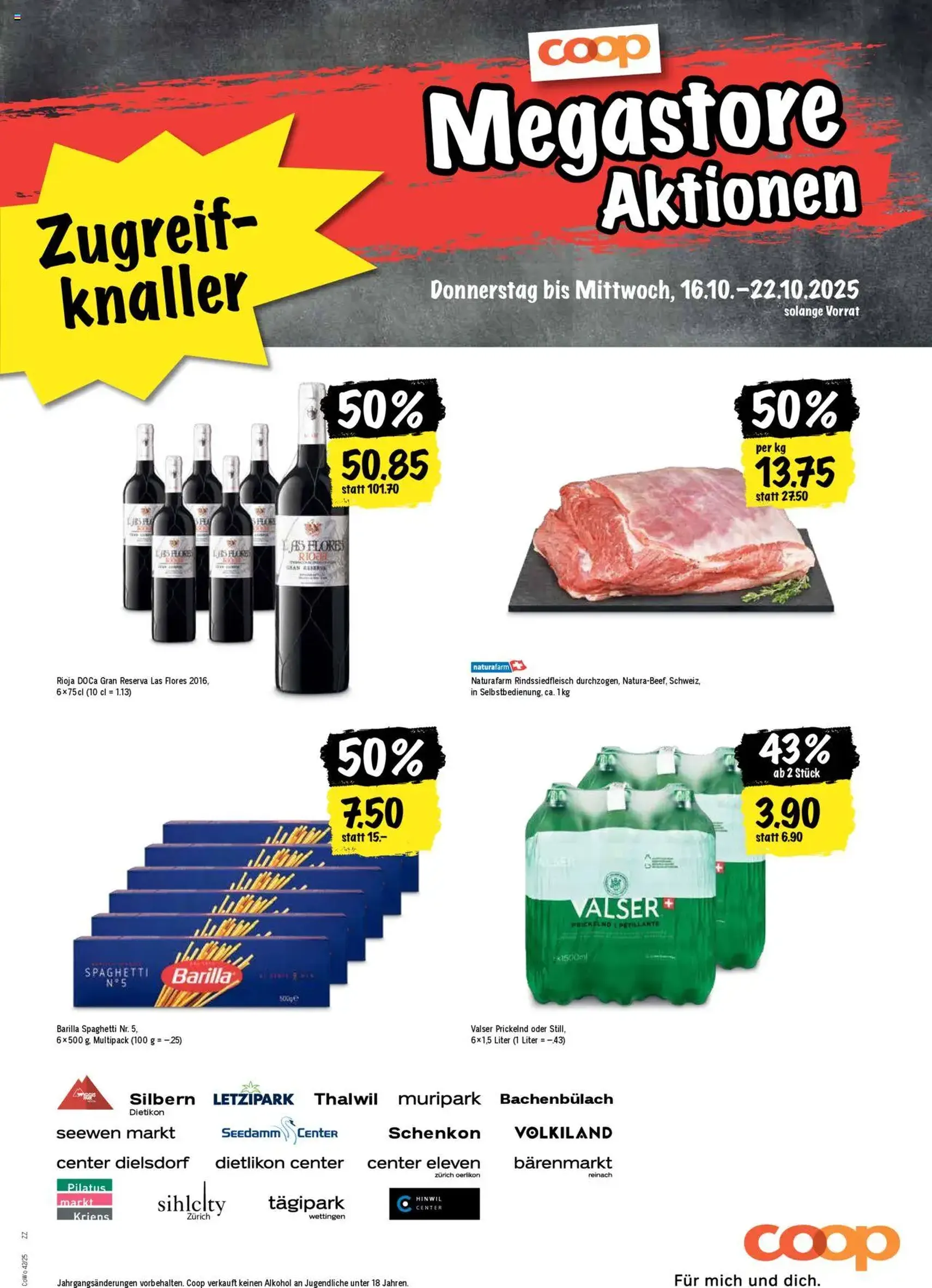 Coop Aktionen - Gültiger Prospekt ab 16.10.2025, Seite 21 von insgesamt 24 Coop Aktionen - Gültiger Prospekt ab 16.10.2025, Seite 21 von insgesamt 24