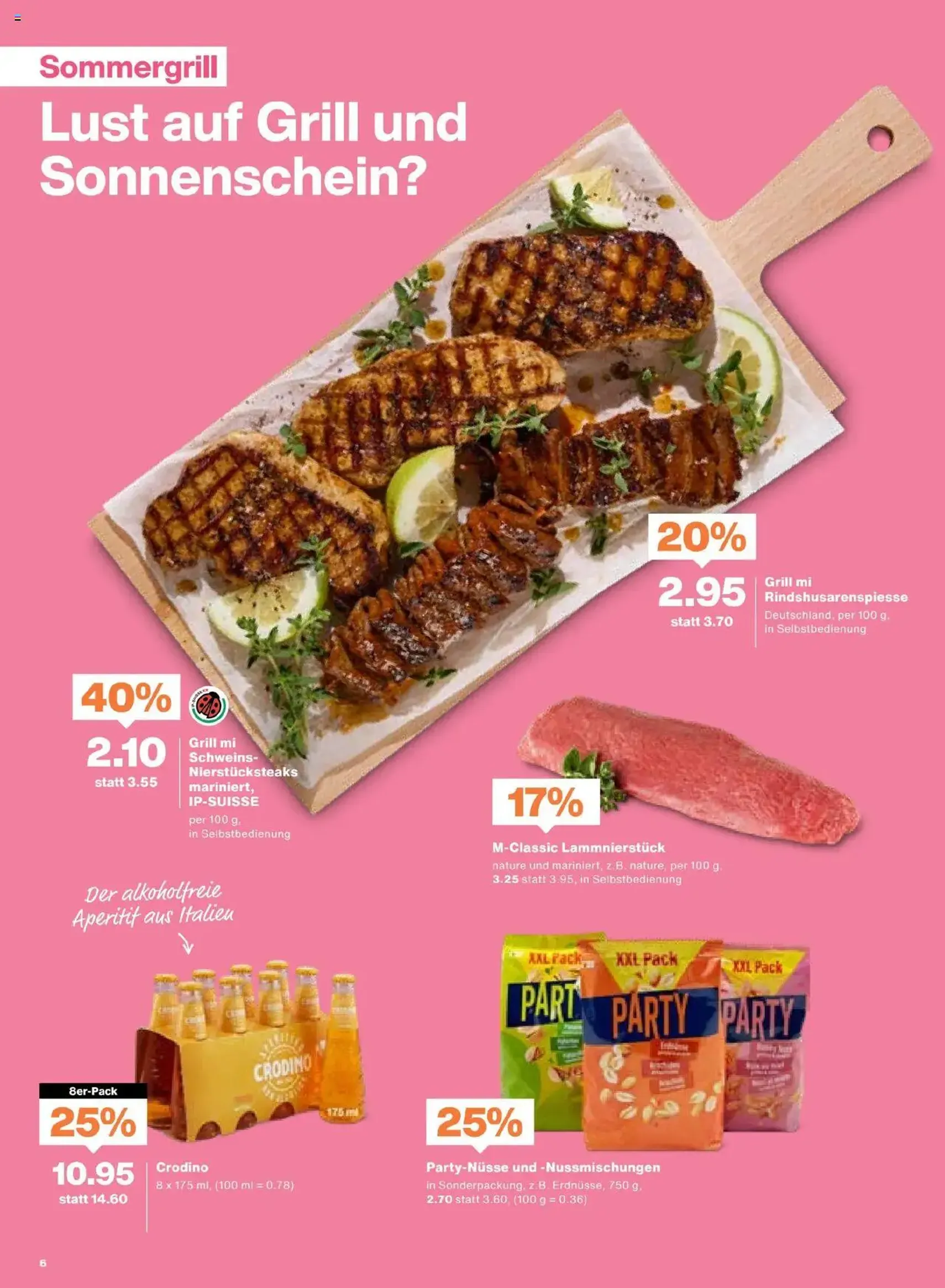 Migros Aktionen - Gültiger Prospekt ab 29.07.2025, Seite 6 von insgesamt 20