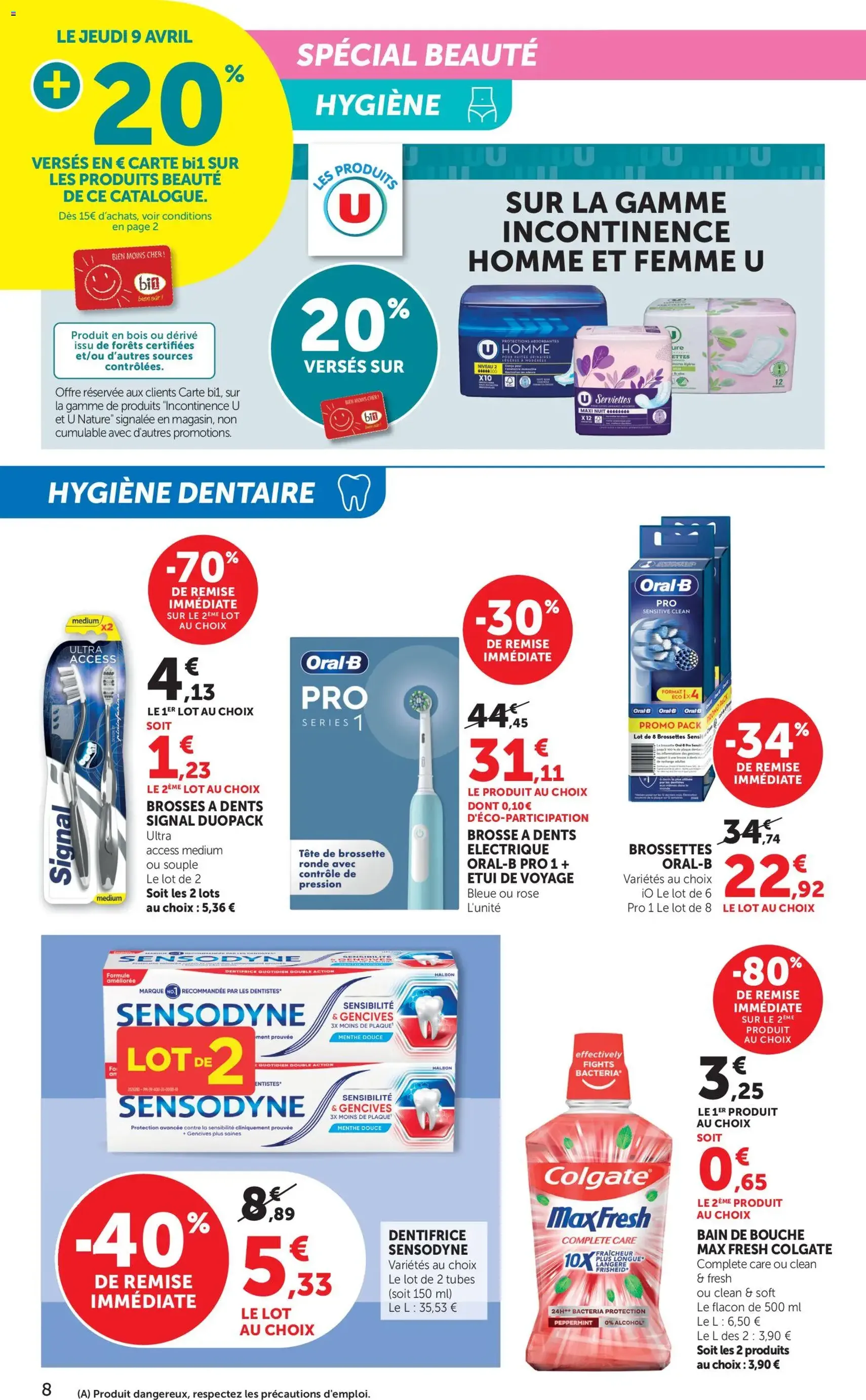 Bi1 Catalogue - brochure valable à partir du 08/04/2026, page 8 sur 20