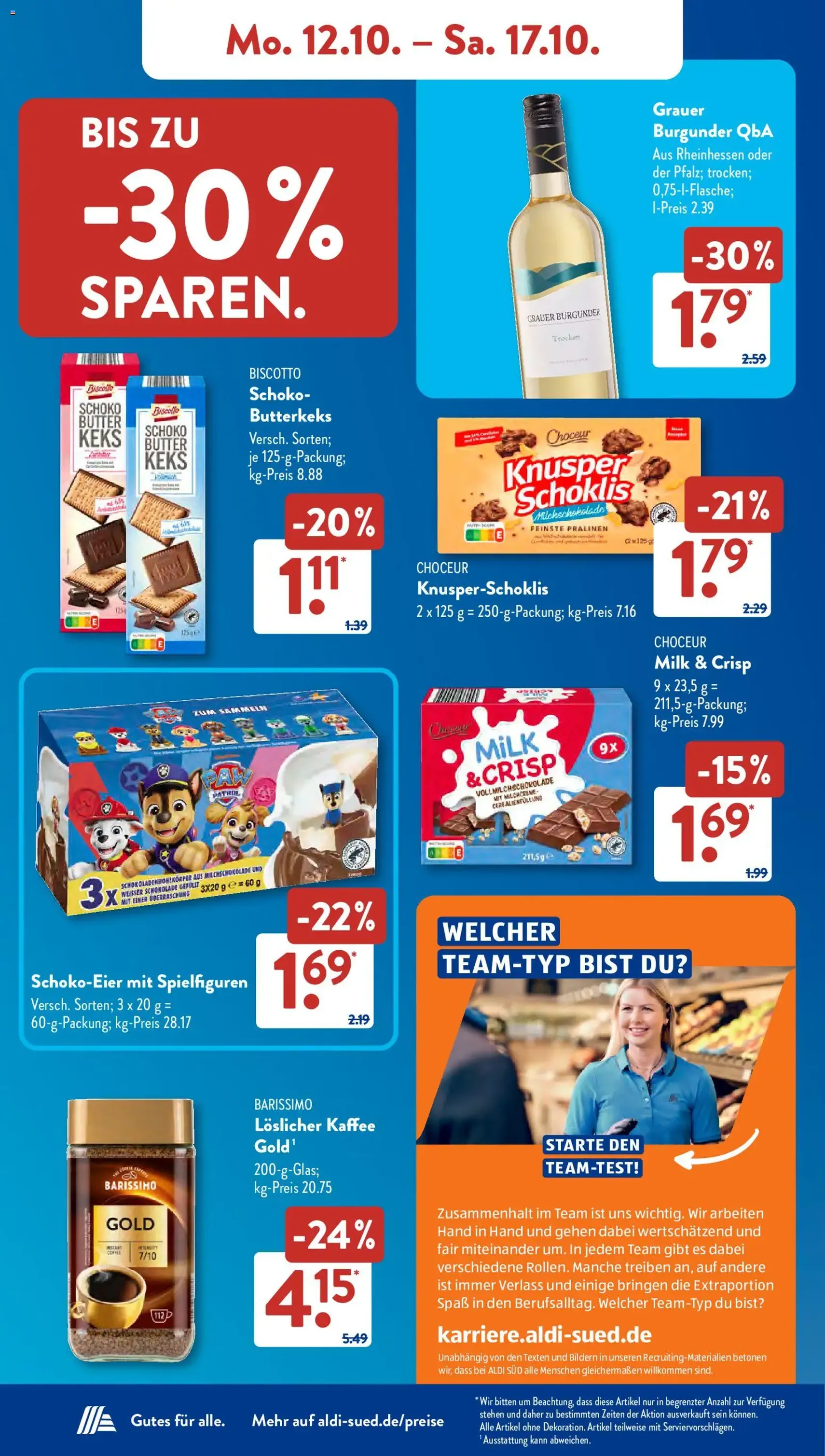 Aldi Süd Prospekt - Gültiger Prospekt ab 12.10.2026, Seite 11 von insgesamt 36