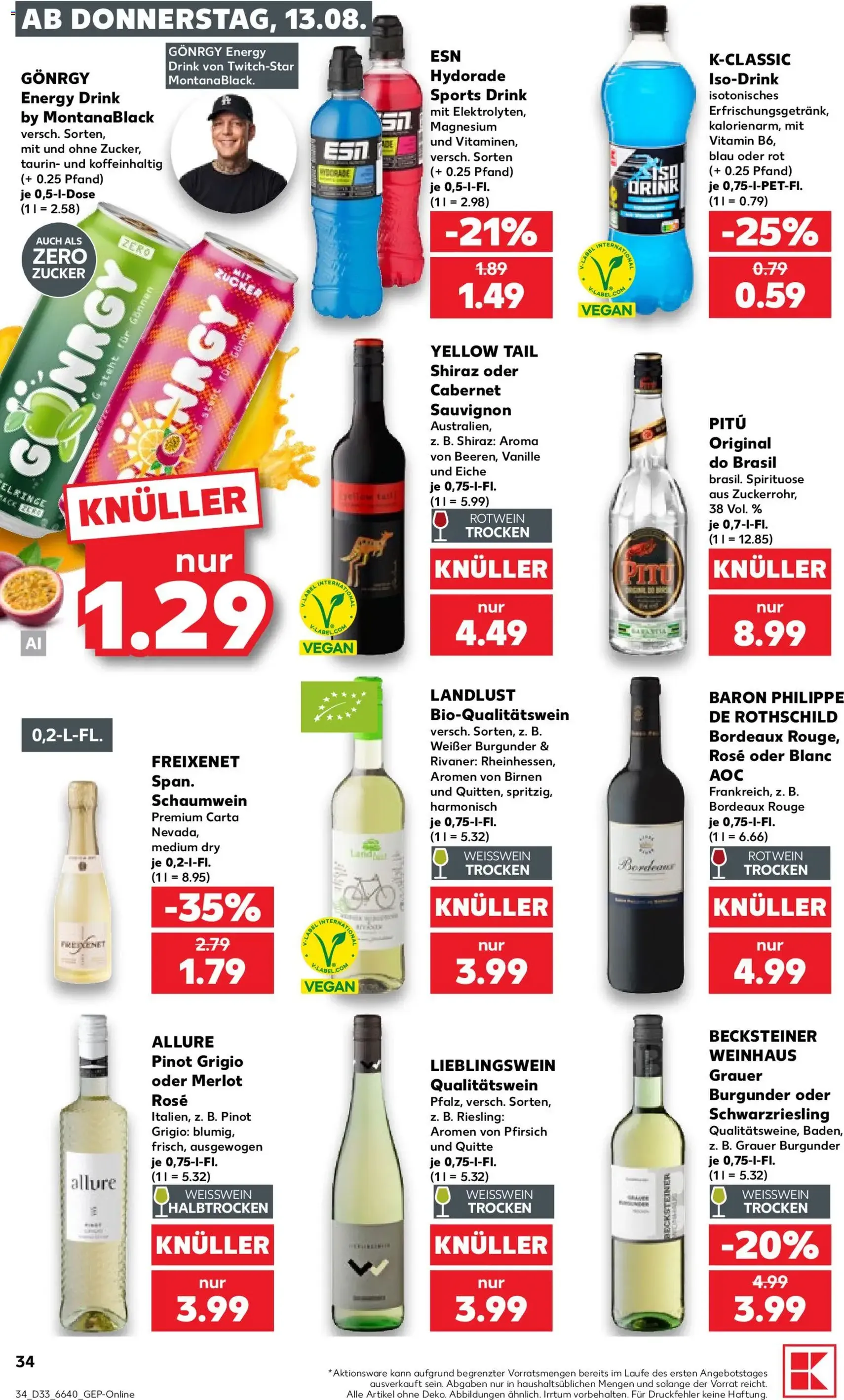 Kaufland Prospekt - Gültiger Prospekt ab 13.08.2026, Seite 34 von insgesamt 54