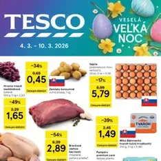 Tesco Hypermarket - leták - náhľad letáku platný od 04.03.2026
