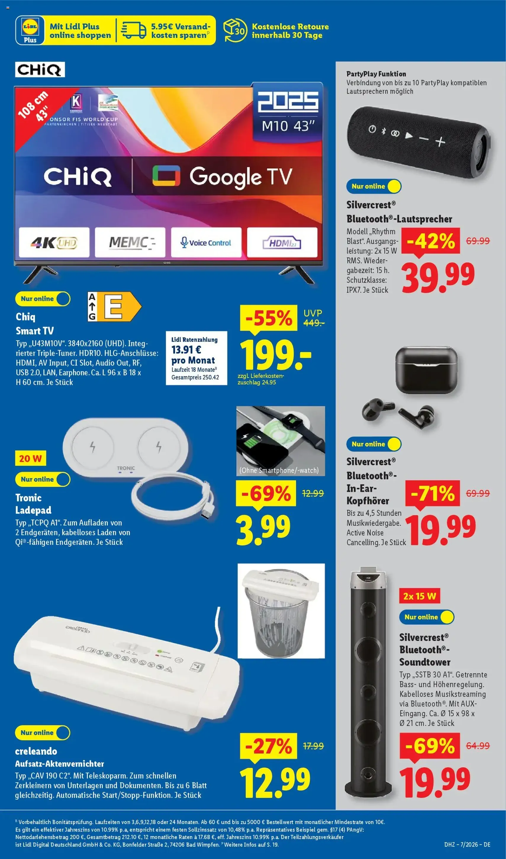 Lidl - Prospekt - Gültiger Prospekt ab 09.02.2026, Seite 7 von insgesamt 70