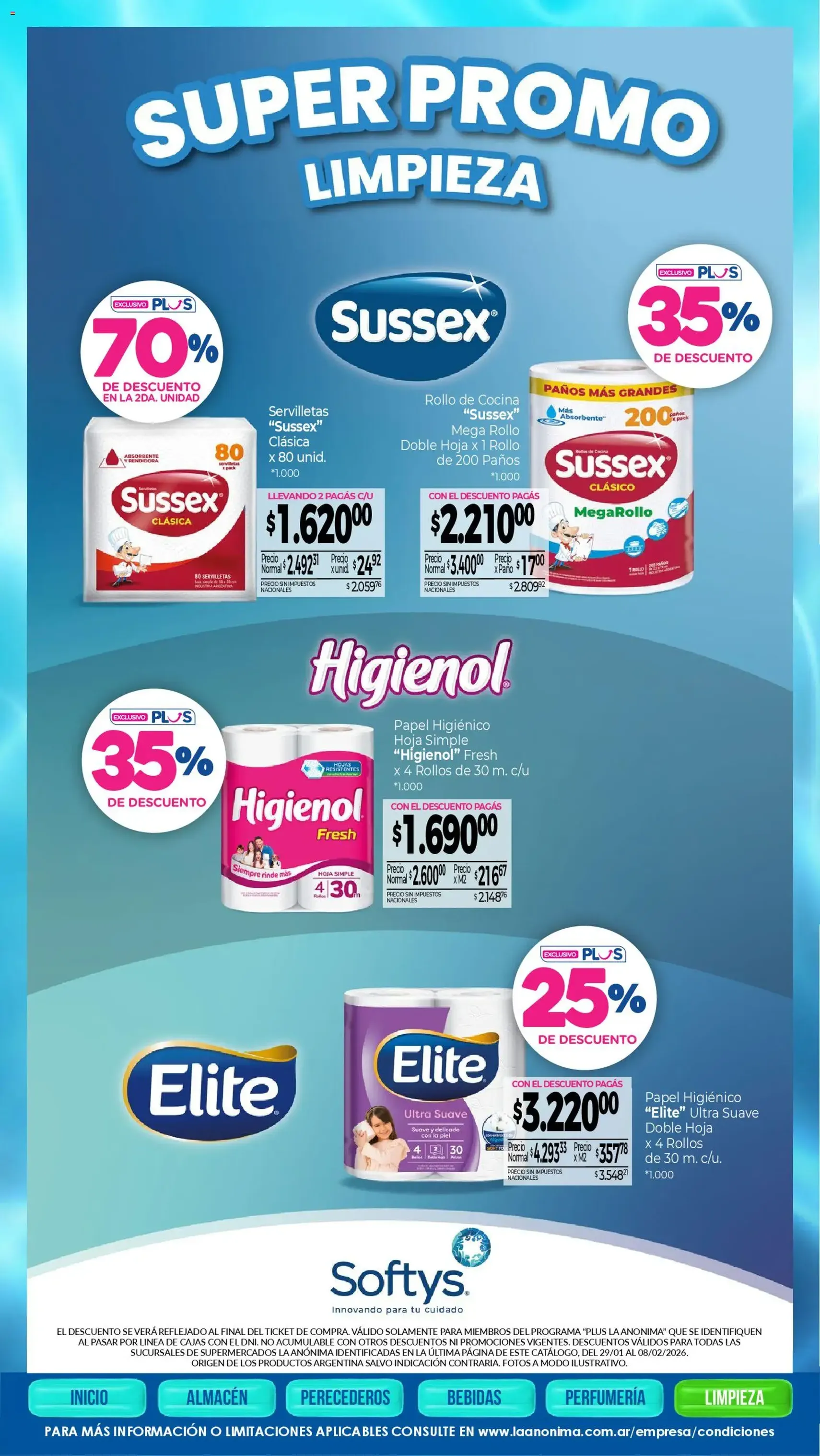 La Anonima catálogo - folleto válido desde 29/01/2026 página 42 de 46