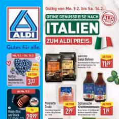 Aldi Prospekt - Prospekt Vorschau gültig ab 09.02.2026