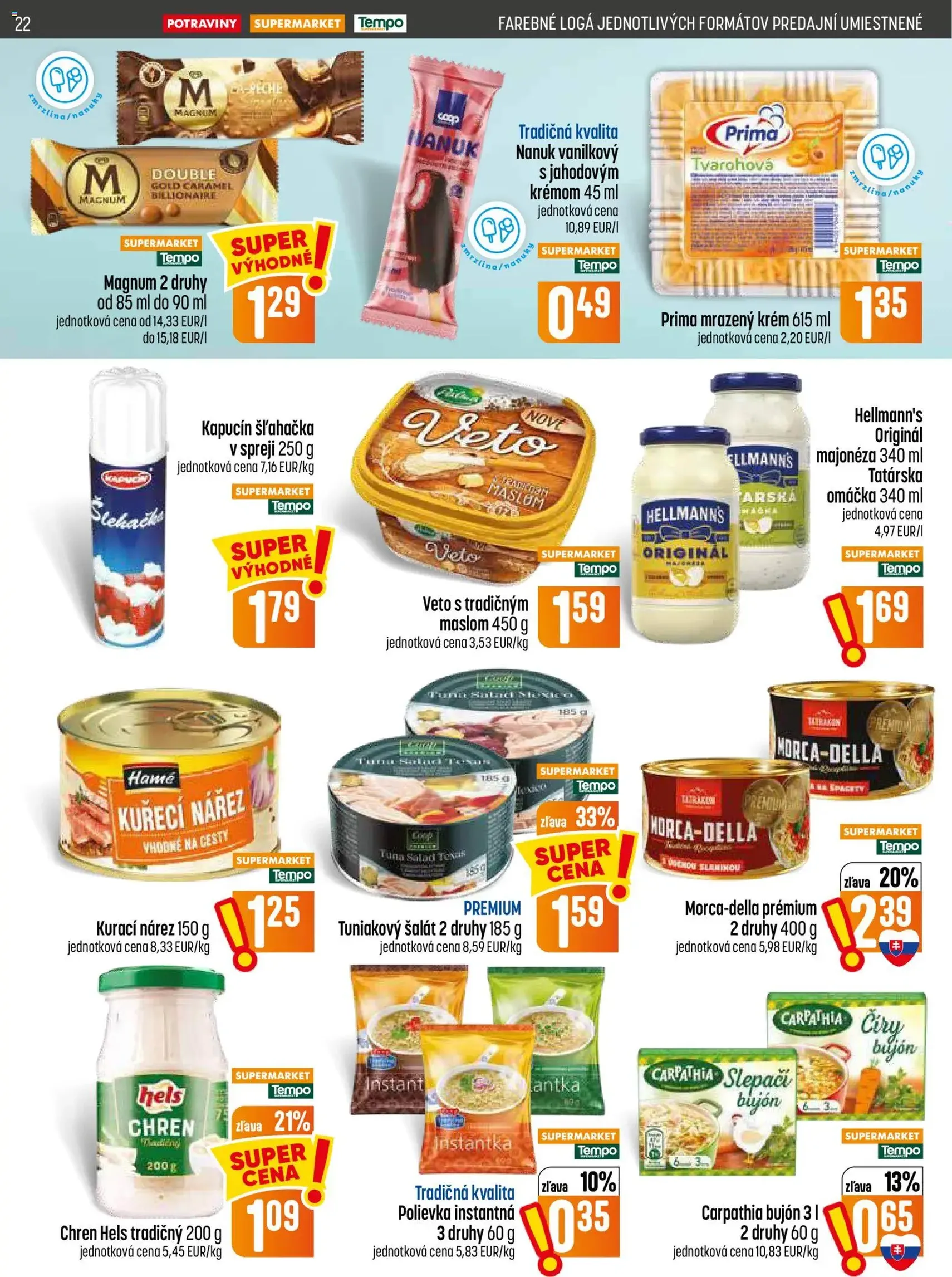 COOP Jednota leták - platný leták od 03.09.2026 strana 22 z 32