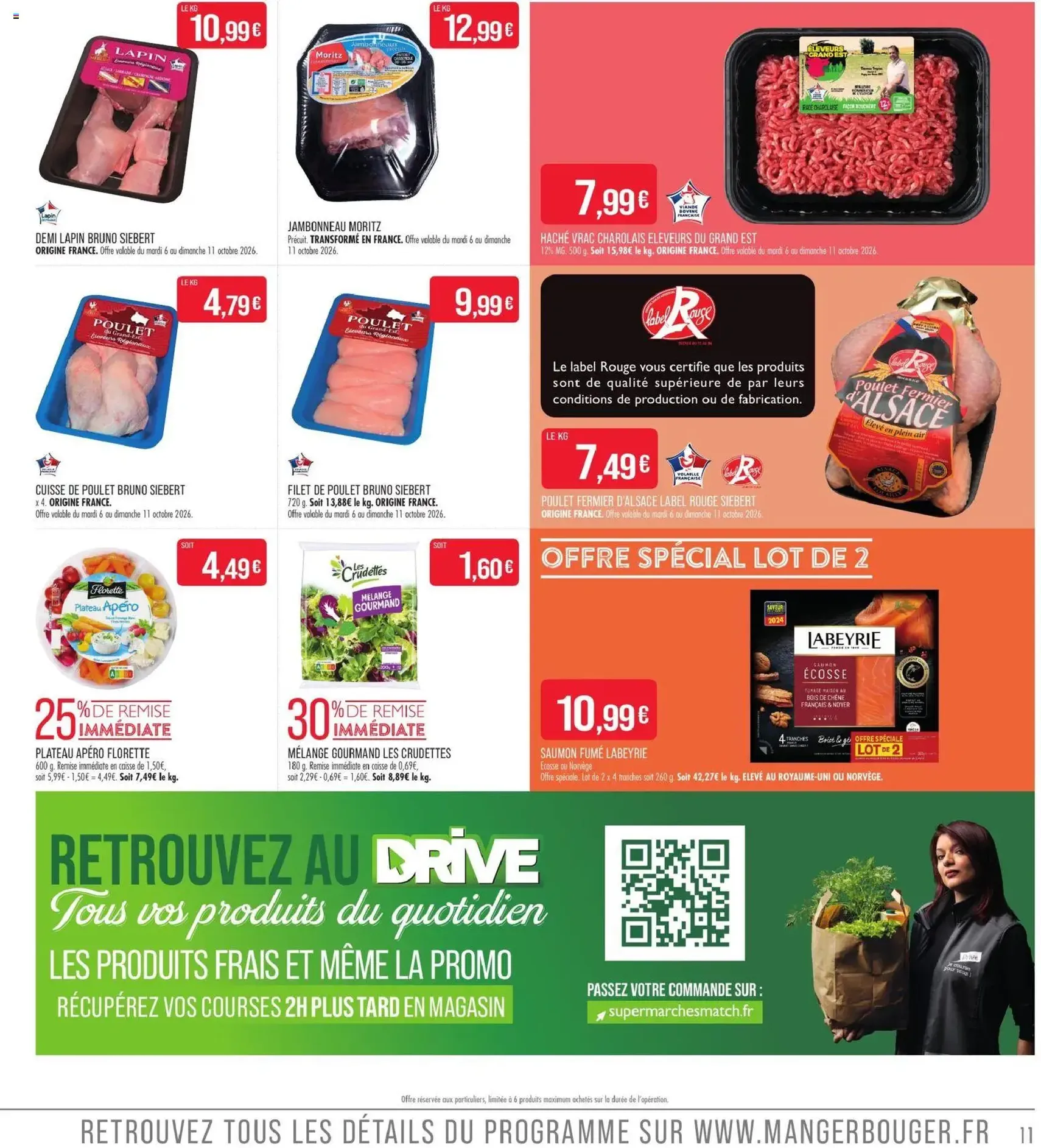 Match Supermarché catalogue - brochure valable à partir du 06/10/2026, page 11 sur 28