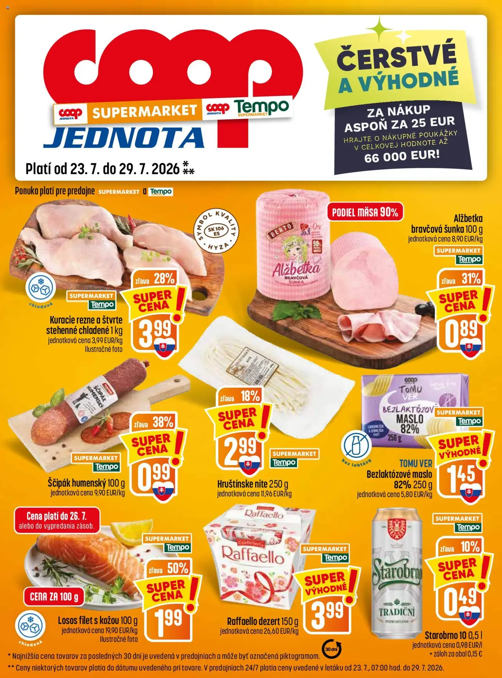 COOP Jednota leták - platný leták od 23.07.2026 strana 13 z 28