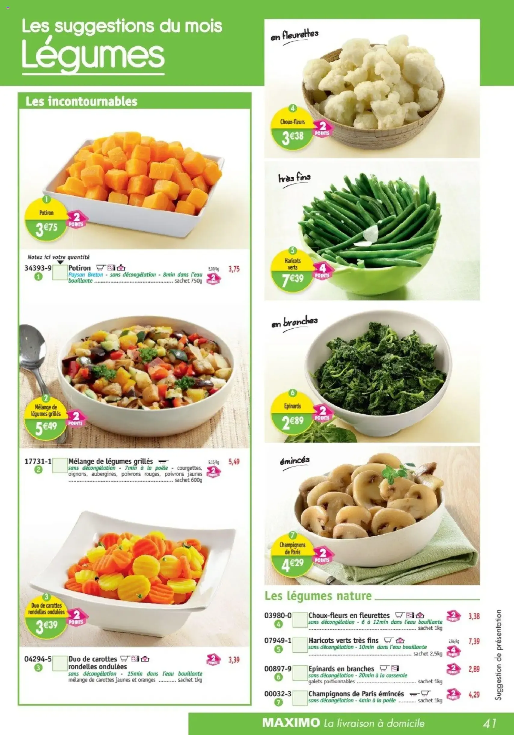 Maximo catalogue - brochure valable à partir du 27/10/2025, page 41 sur 72 Maximo catalogue - brochure valable à partir du 27/10/2025, page 41 sur 72