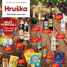 Hruška leták - náhled letáku platný od 22.12.2025