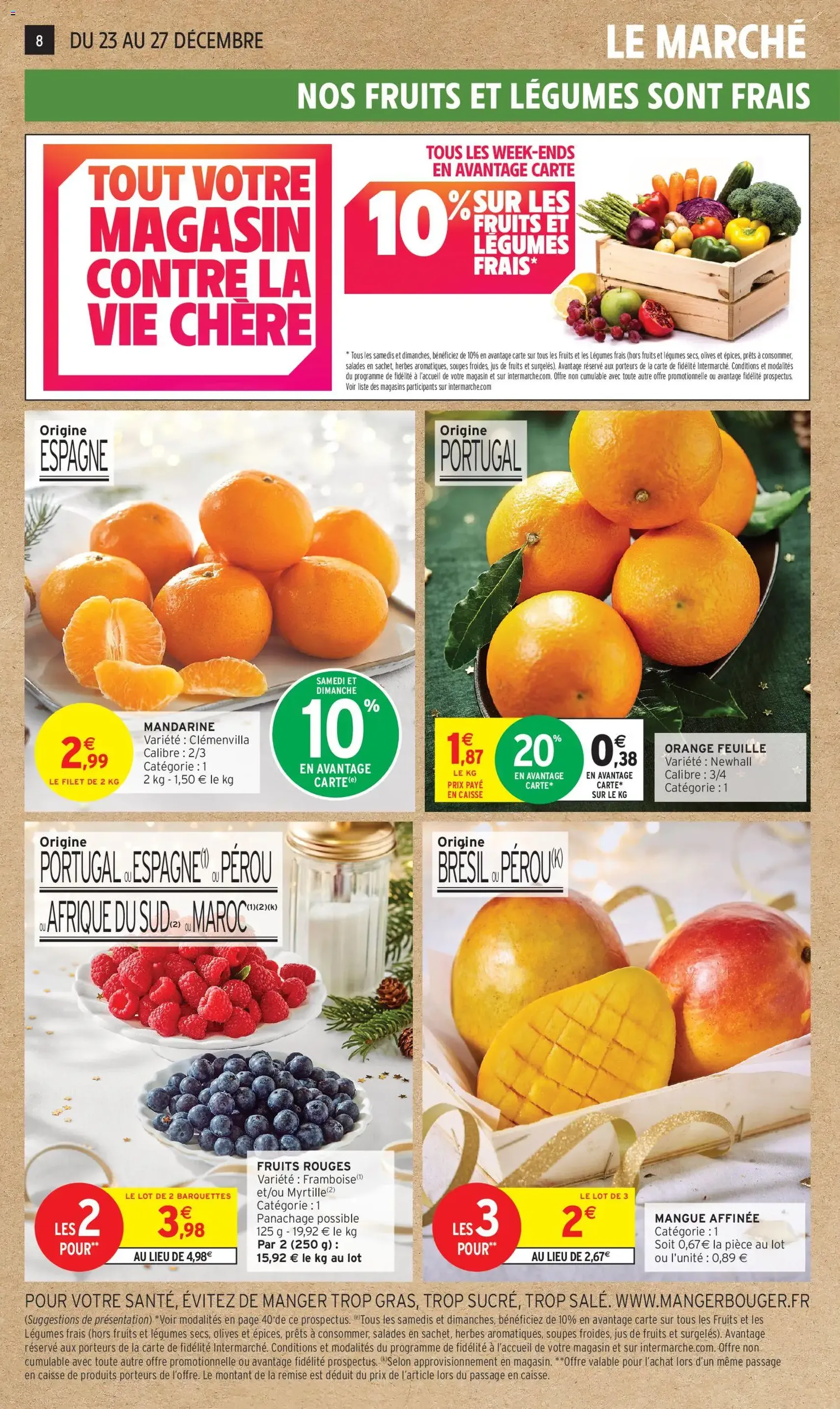 Intermarché catalogue semaine 52 - brochure valable à partir du 23/12/2025, page 8 sur 44