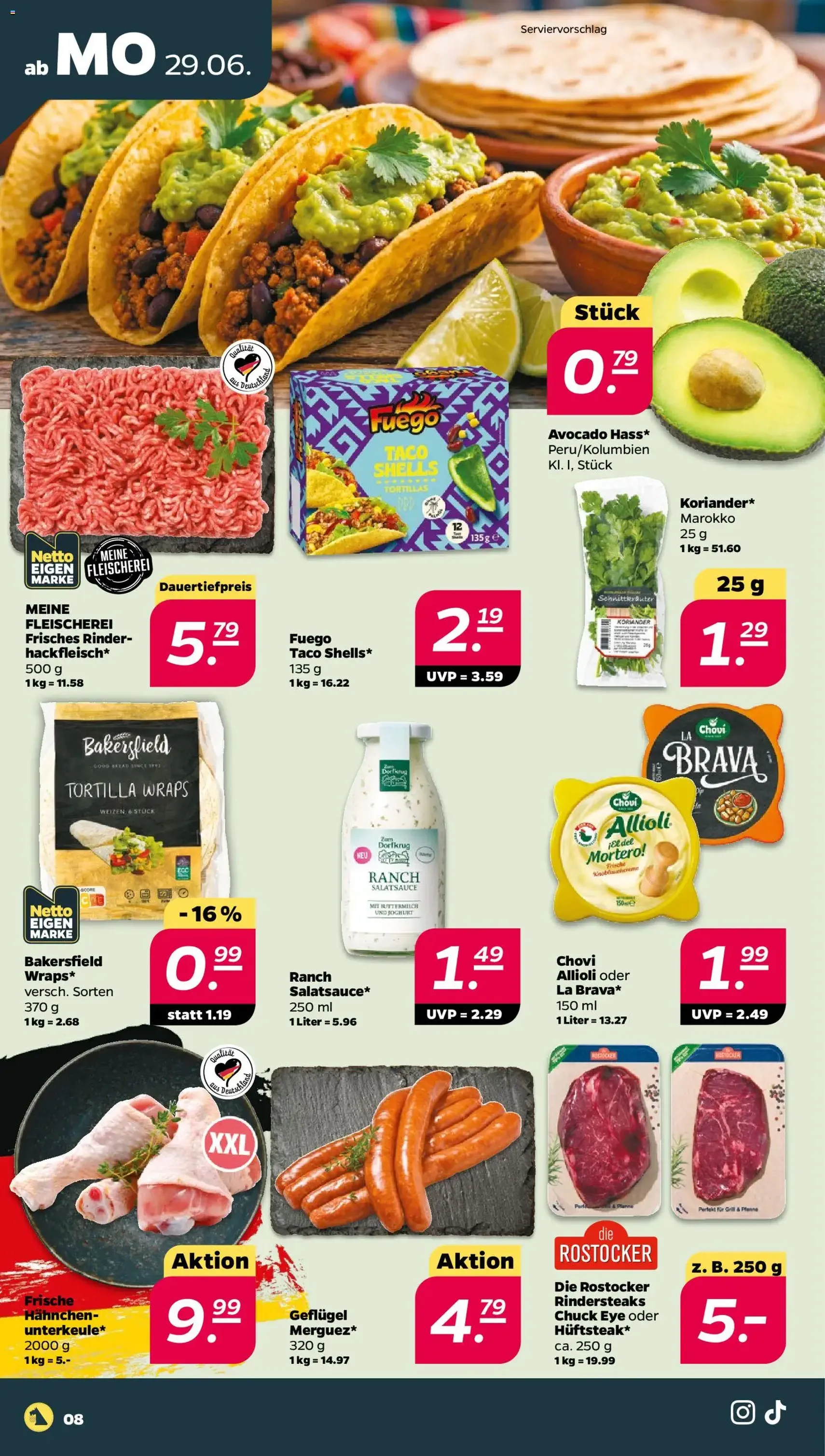 Netto Prospekt - Gültiger Prospekt ab 29.06.2026, Seite 8 von insgesamt 37