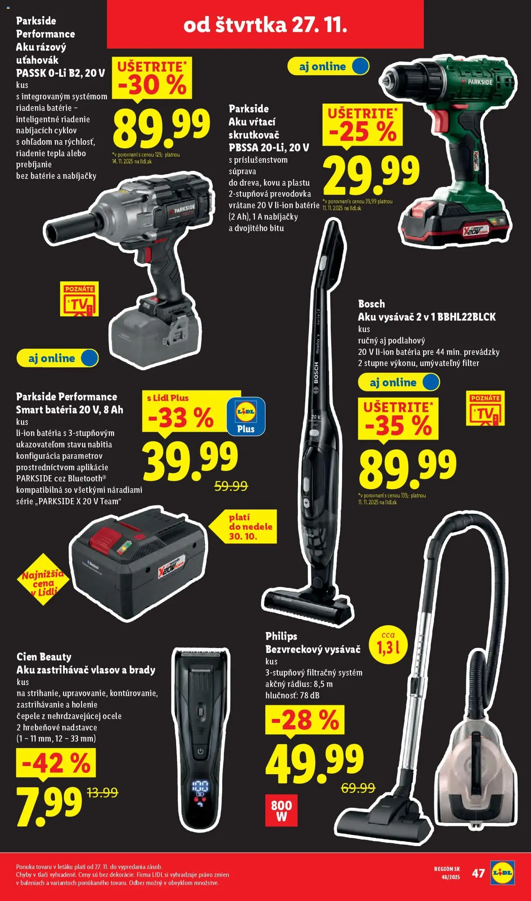 Lidl Black Friday - platný leták od 24.11.2025 strana 69 z 90