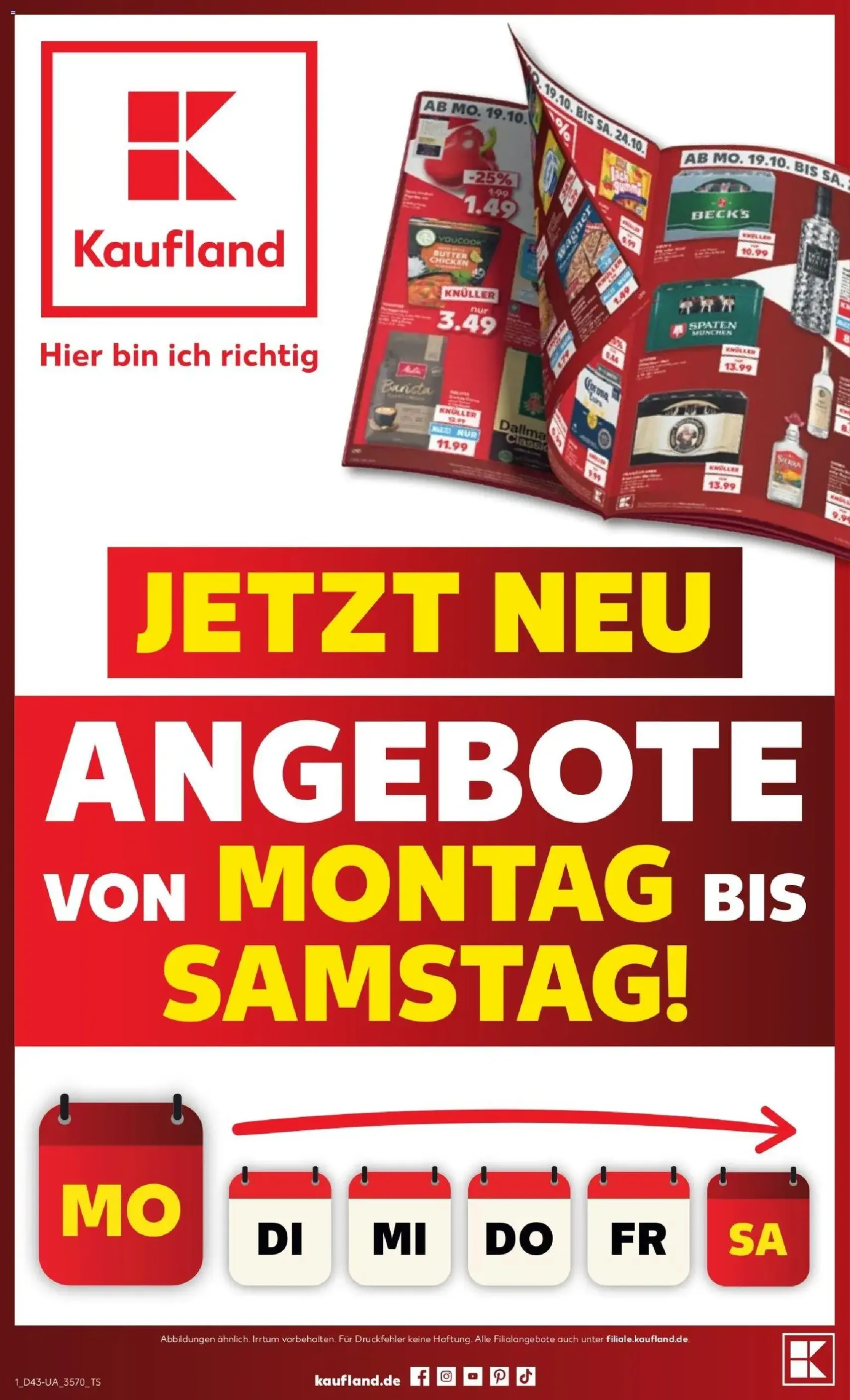 Kaufland Prospekt - Gültiger Prospekt ab 19.10.2026, Seite 65 von insgesamt 68