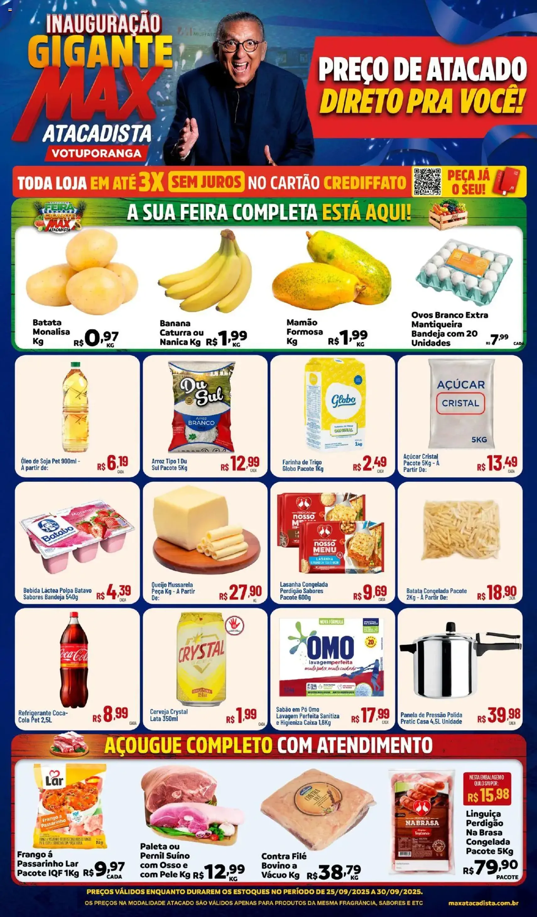 Max Atacadista - Ofertas da semana - folheto válido a partir de 25/09/2025 página 1 de 4