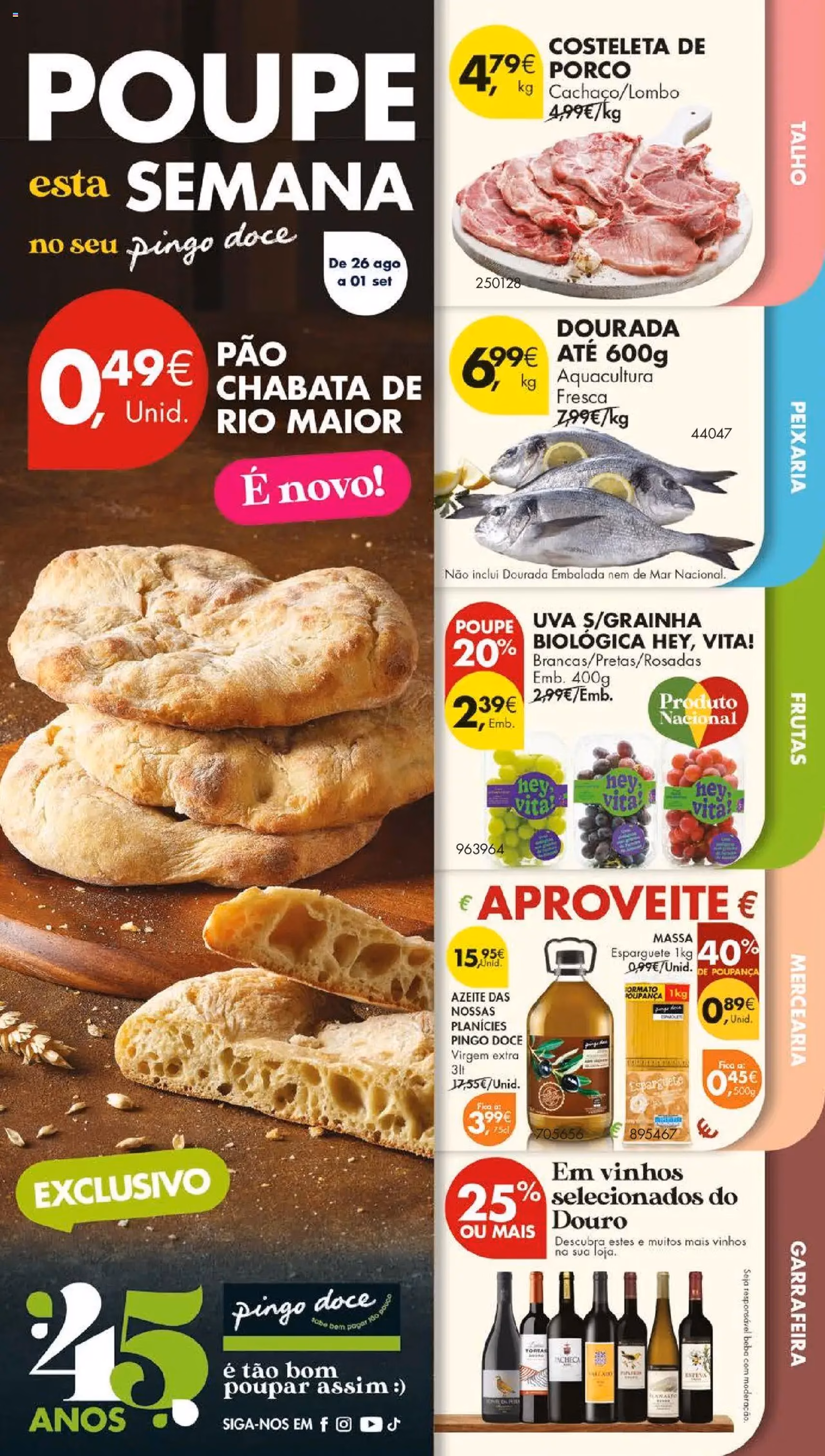 Pingo Doce folheto - folheto válido a partir de 26/08/2025 página 1 de 55 Pingo Doce folheto - folheto válido a partir de 26/08/2025 página 1 de 55