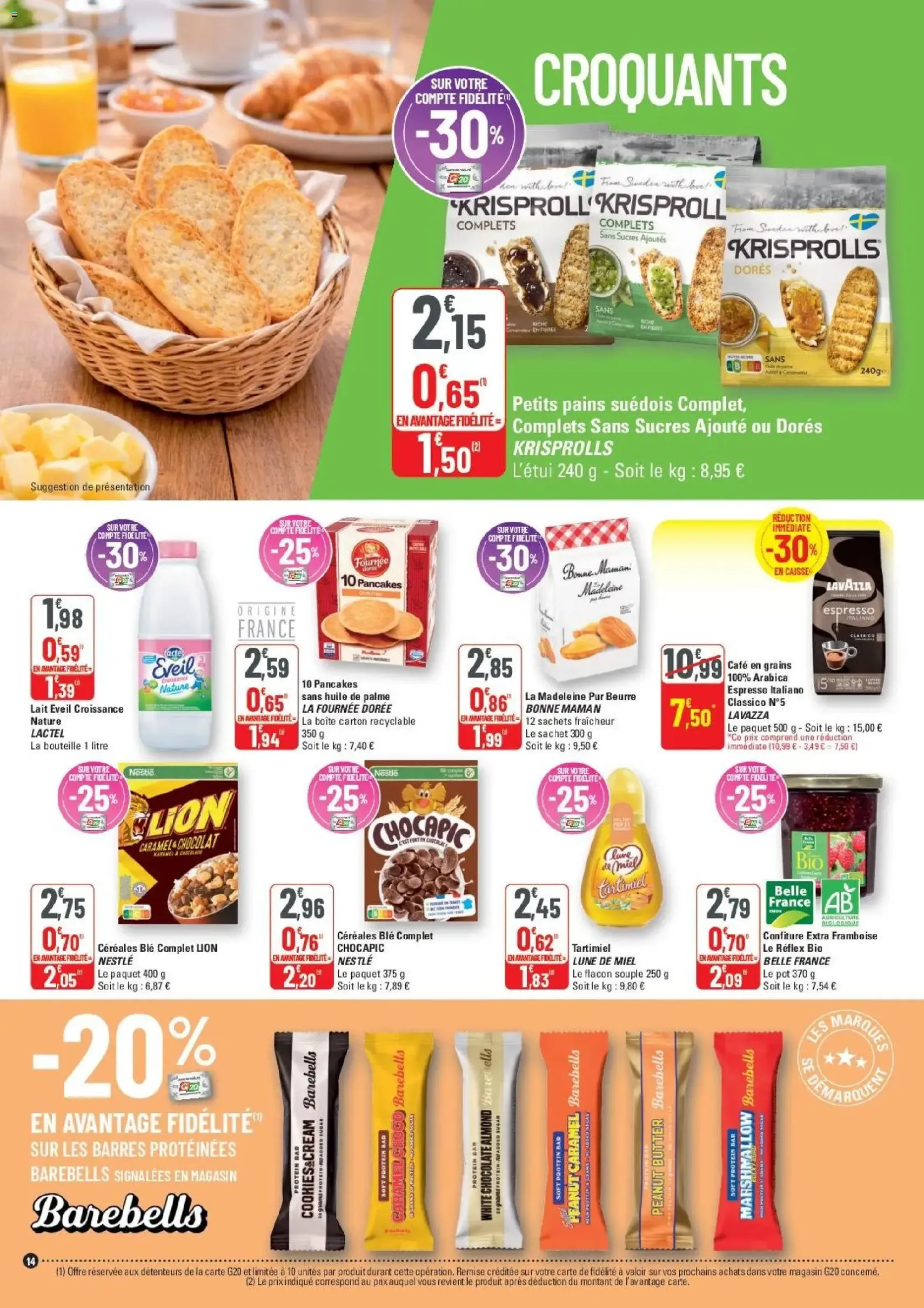 G20 Supermarchés catalogue - brochure valable à partir du 06/05/2026, page 14 sur 20