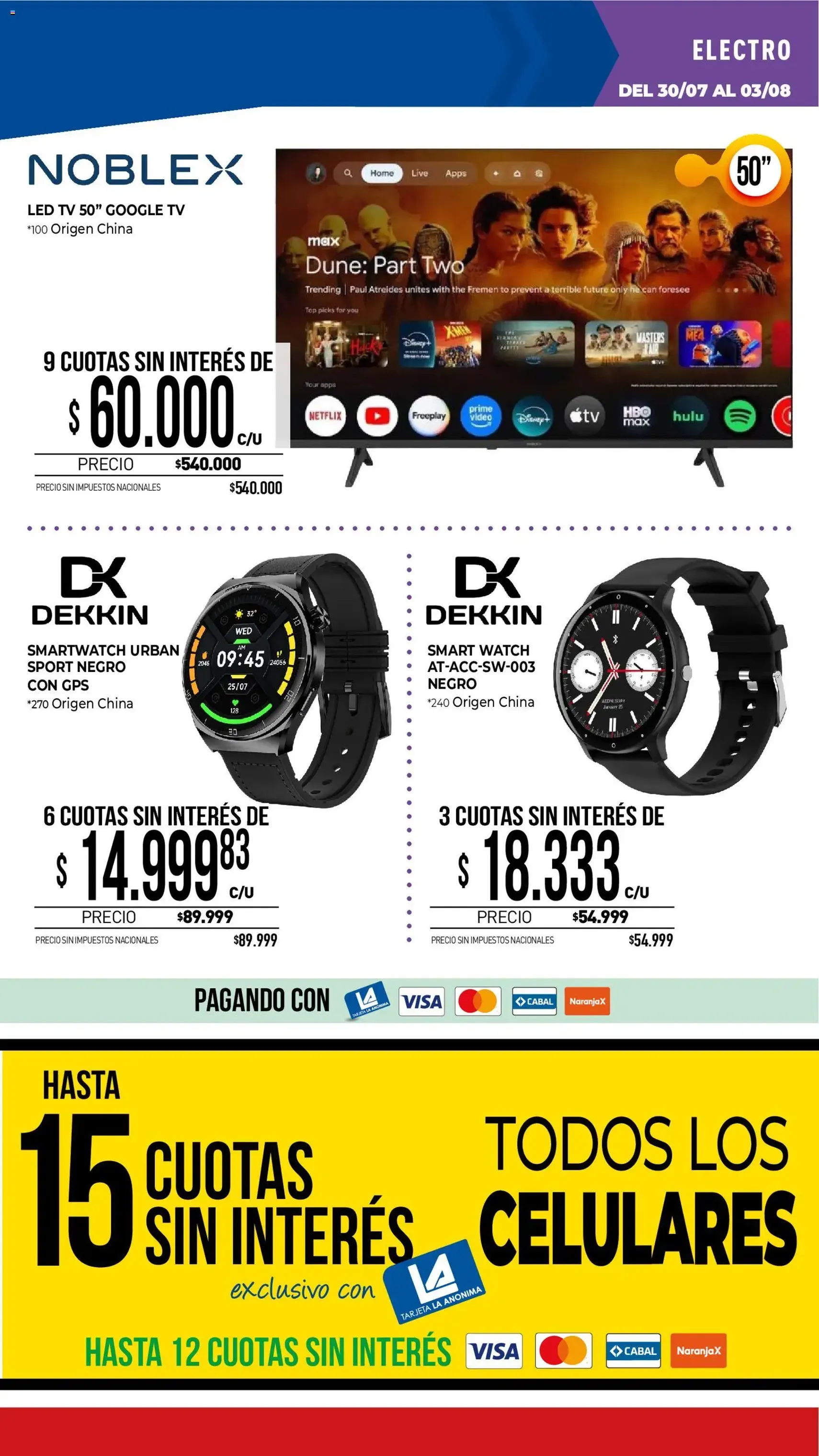 La Anonima catálogo - folleto válido desde 30/07/2026 página 34 de 39